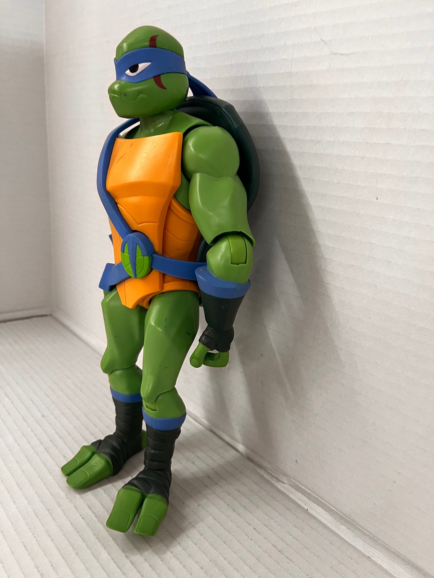 Rise of the Teenage Mutant Ninja Turtles Leonardo Large Toy Figure 11" 2018 TMNT