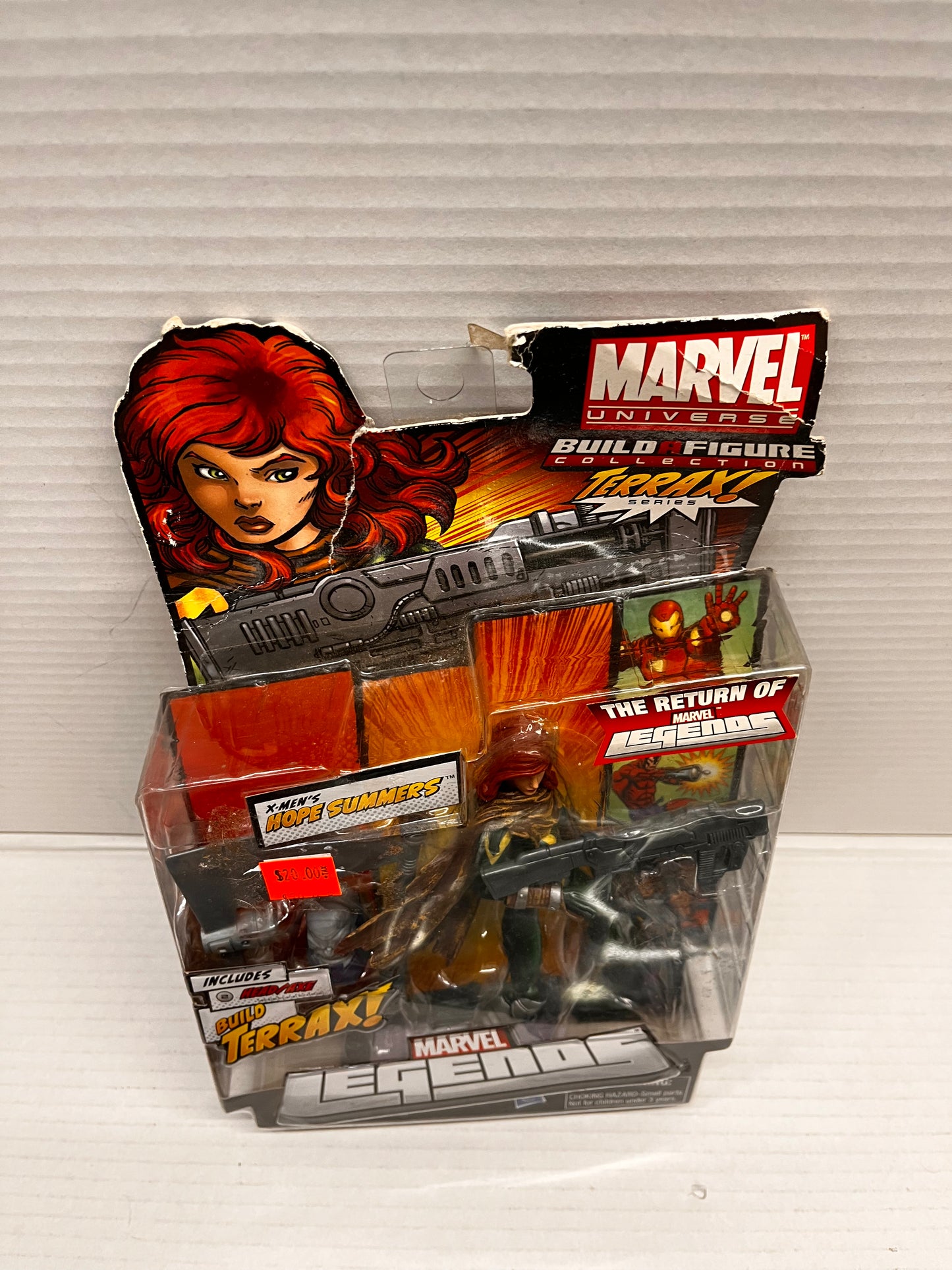 Marvel Legends Universe 6" Hope Summers Terrax BAF Series 2011 New