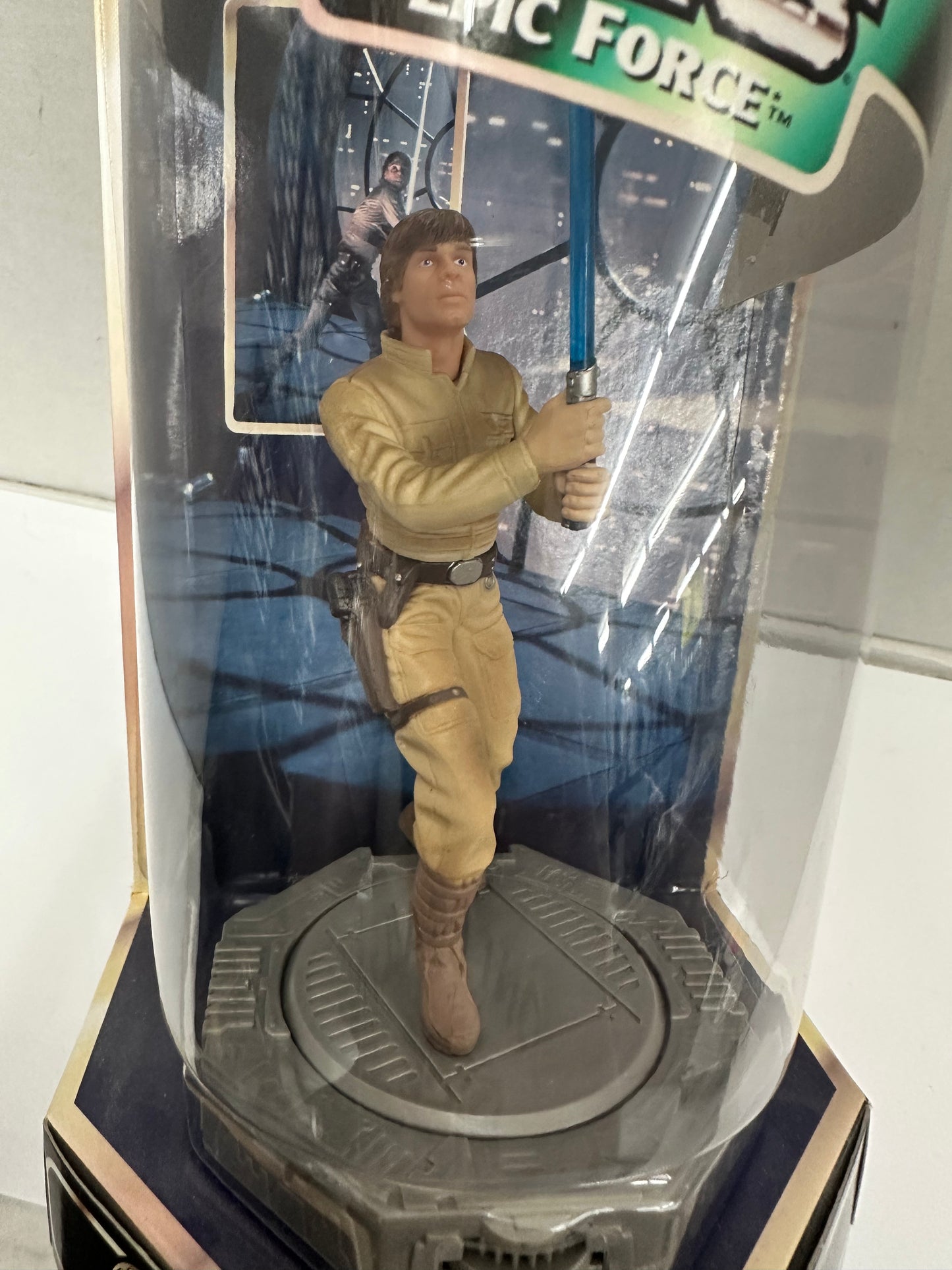 Star Wars Epic Force Bespin Luke Skywalker Rotating Figure 360 Hasbro 1997 New