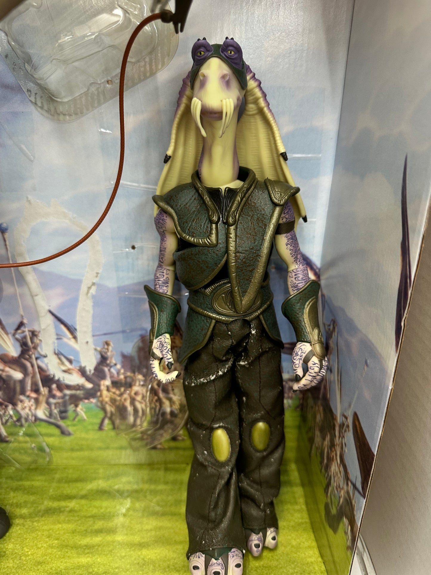 Star Wars Captain Tarpals & Kaadu 12” Figure 2000 POTJ