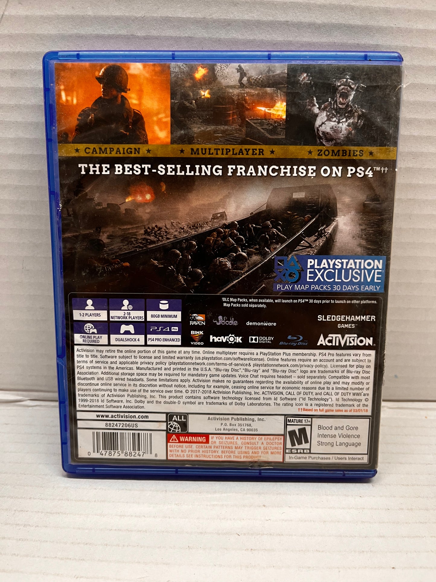 Call of Duty: WWII - Gold Edition - Sony PlayStation 4