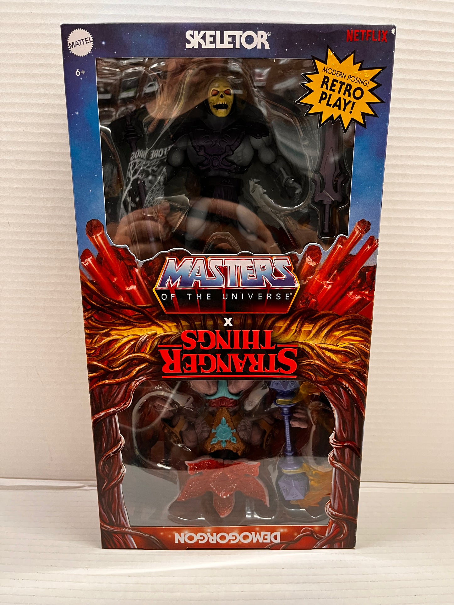MOTU Origins Skeletor x Stranger Things Demogorgon Masters of Universe