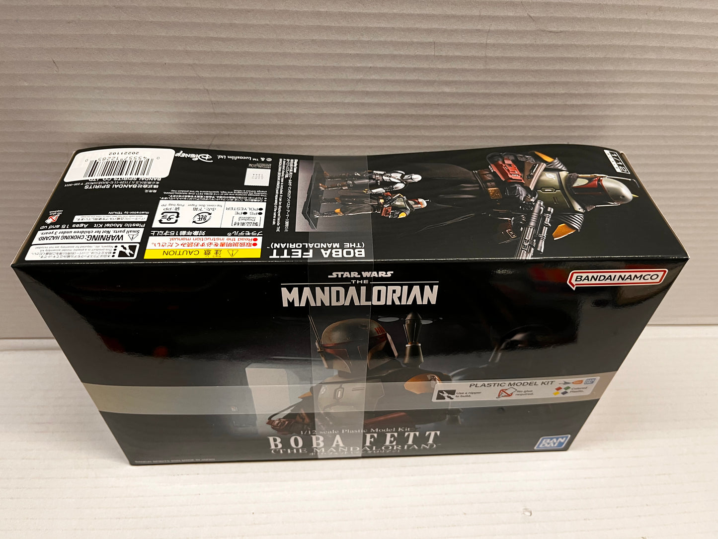 Bandai Namco Star Wars The Mandalorian Boba Fett 1:12 Plastic Model Kit- NEW