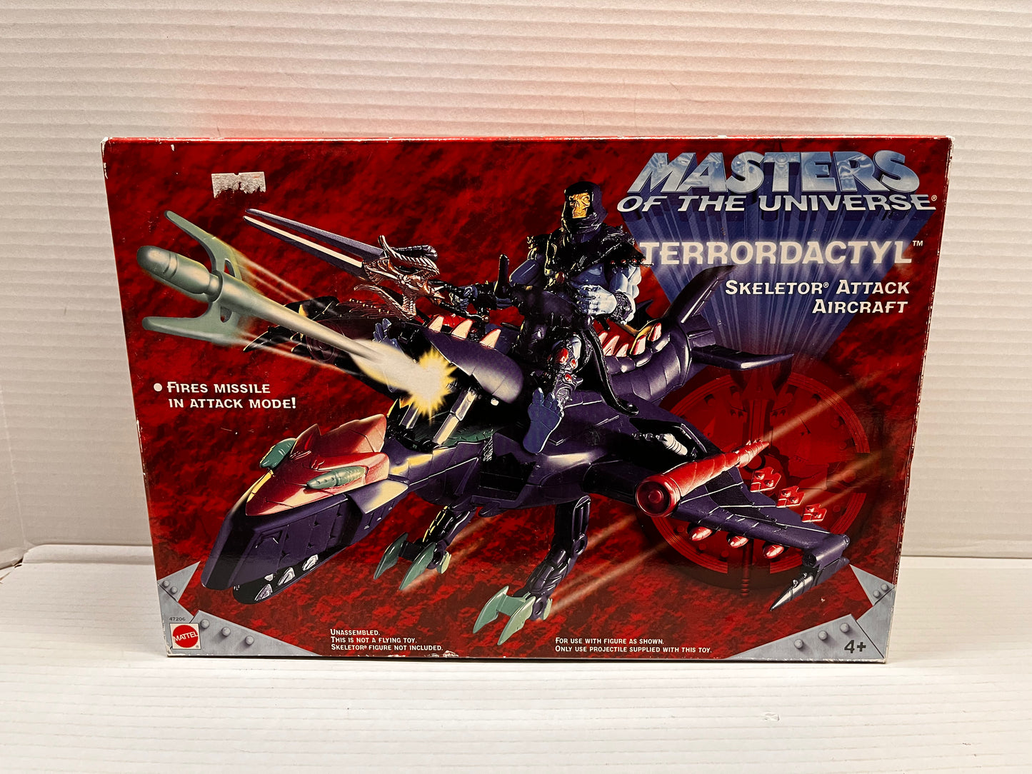 Mattel Masters of the Universe MOTU Terrordactyl Skeletor Aircraft Vehicle