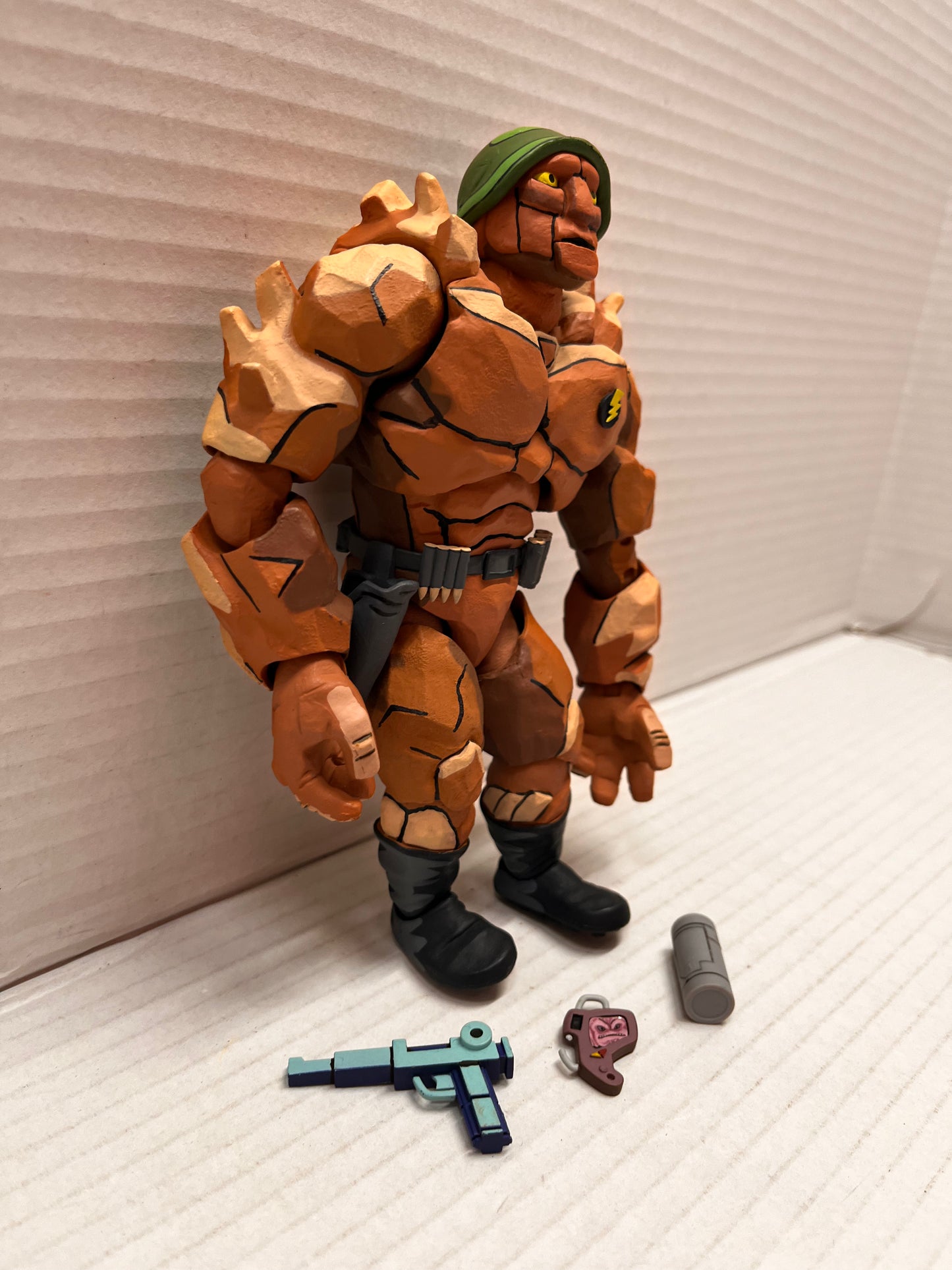 NECA TMNT Teenage Mutant Ninja Turtles General Traag From Set With Granitor