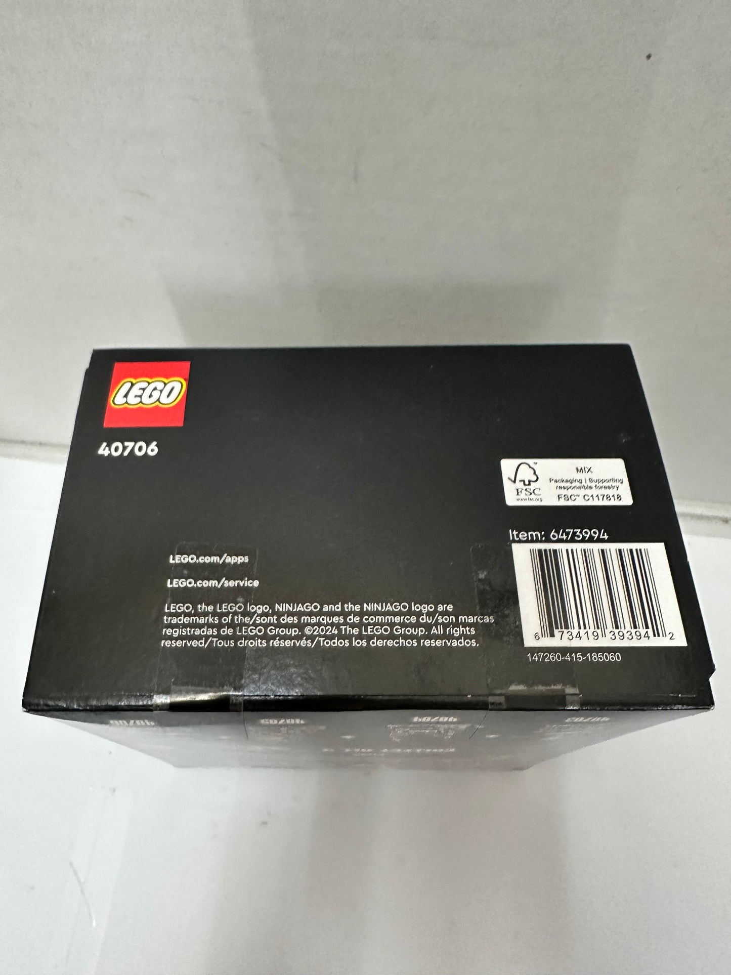 LEGO 40706 Micro NINJAGO City Markets Brand New Sealed