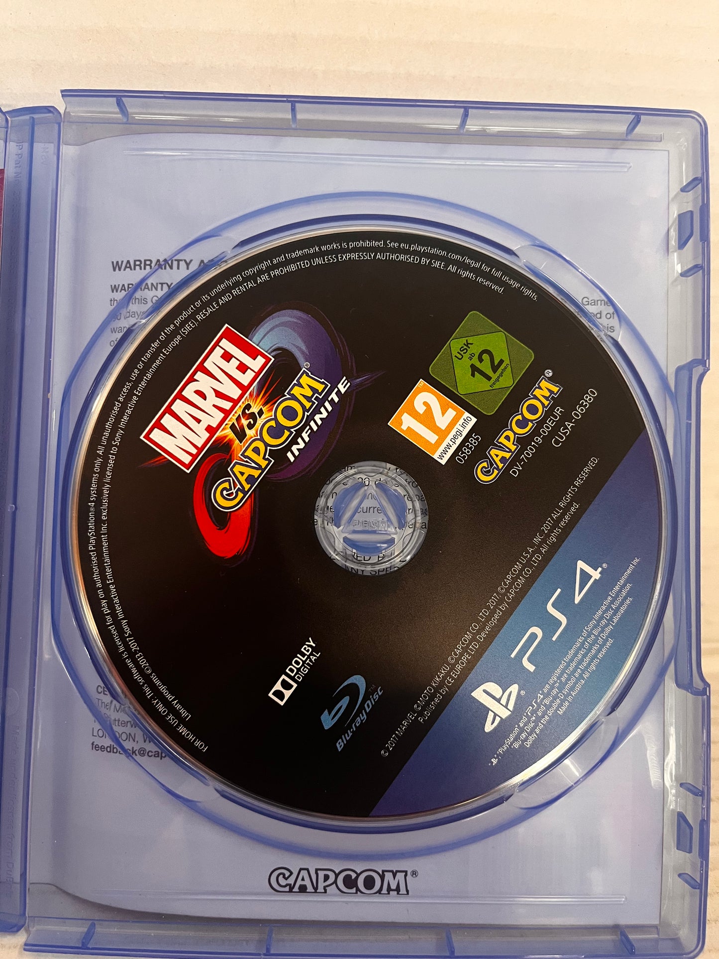 PS4 Marvel vs Capcom Infinite PlayStation 4