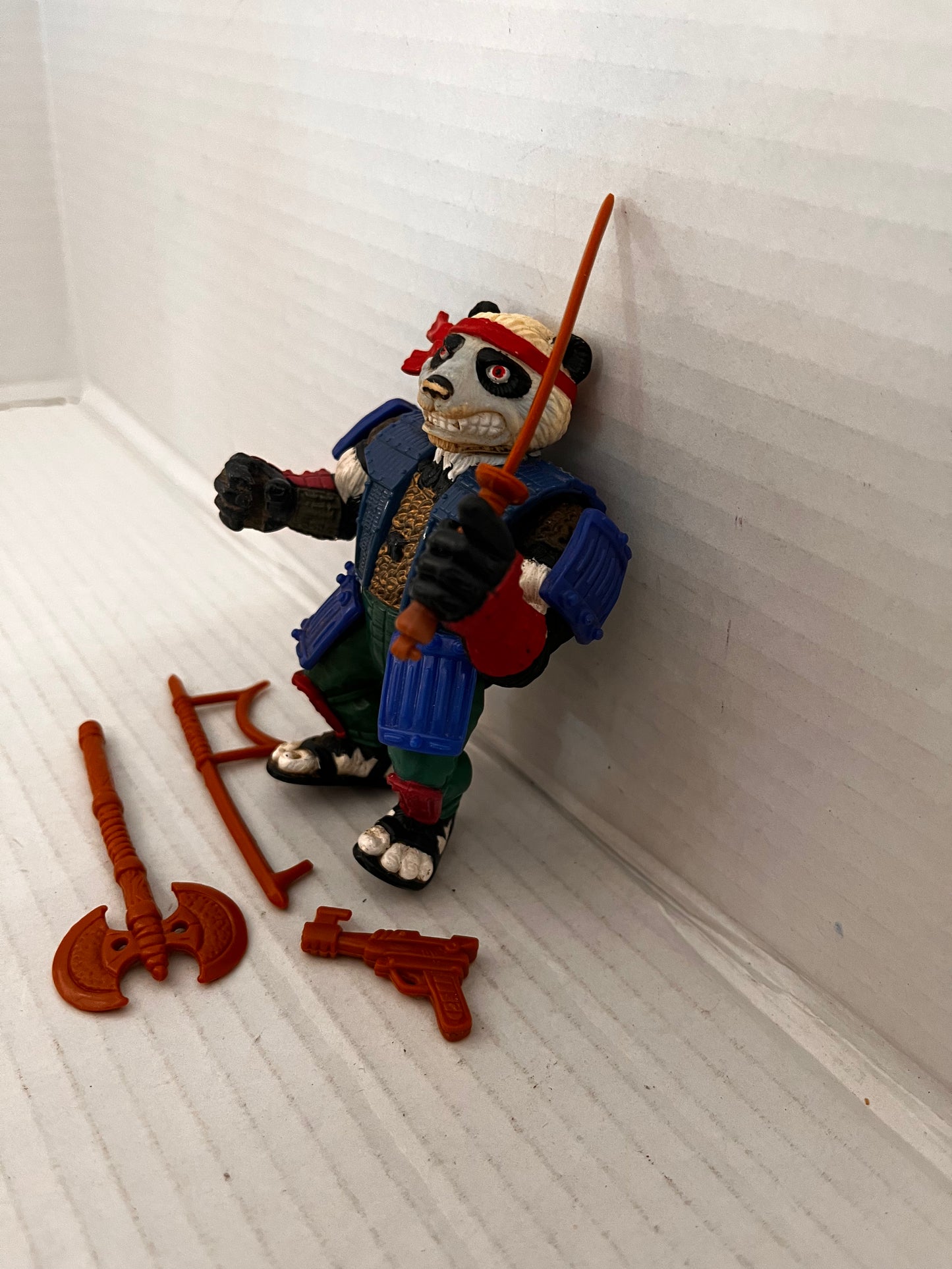 1990 Panda Khan Complete Vintage TMNT Figure - #1
