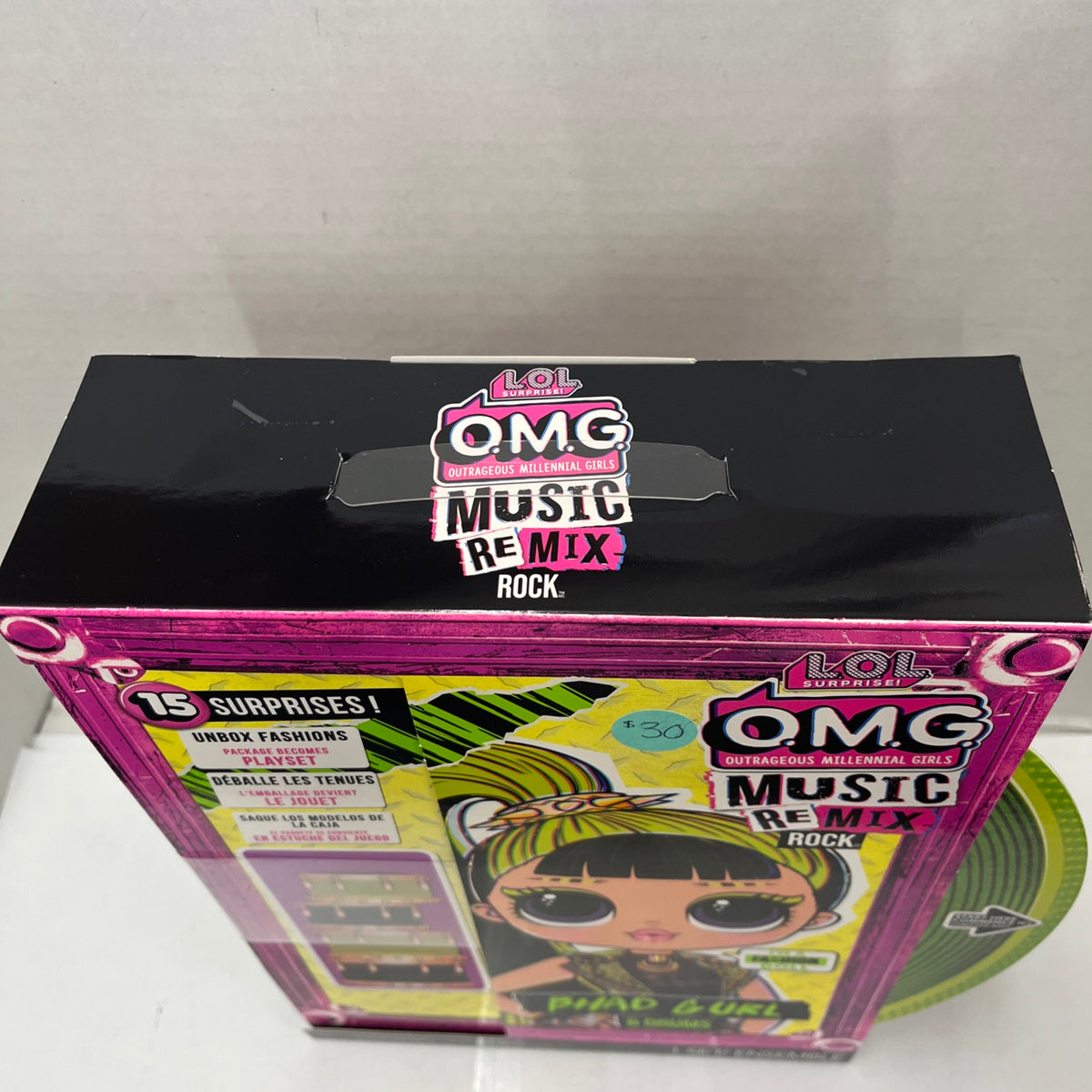 LOL Surprise OMG Music Remix Rock Bhad Gurl Fashion Doll 15 Surprises