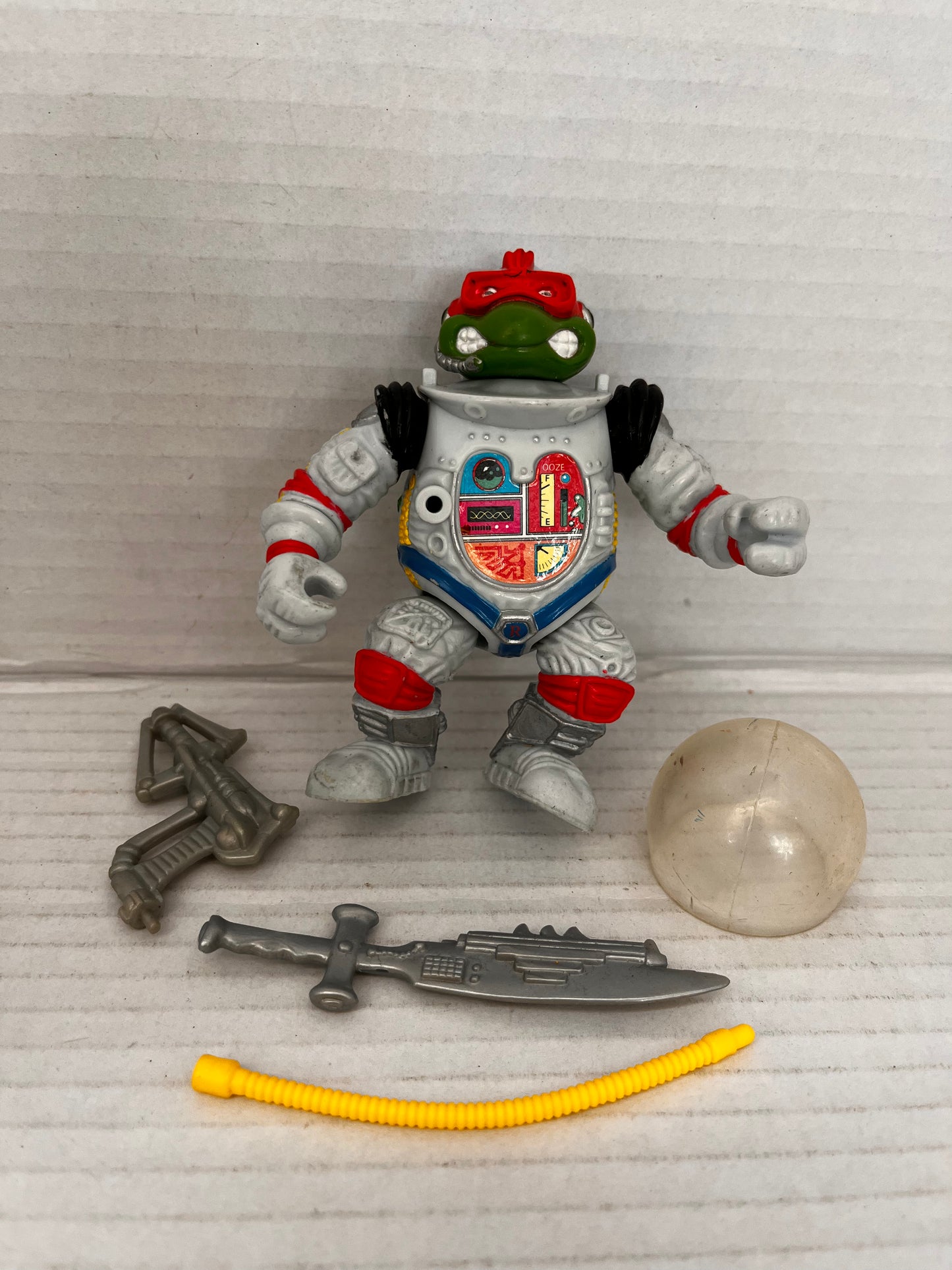 Vtg TMNT Disguised Turtles RAPH THE SPACE CADET 100% COMPLETE #2
