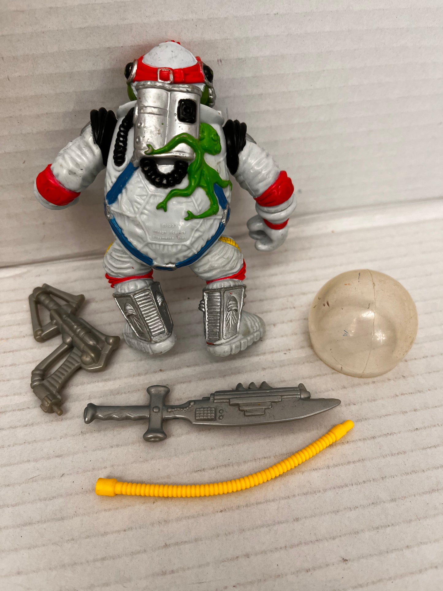 Vtg TMNT Disguised Turtles RAPH THE SPACE CADET 100% COMPLETE #2