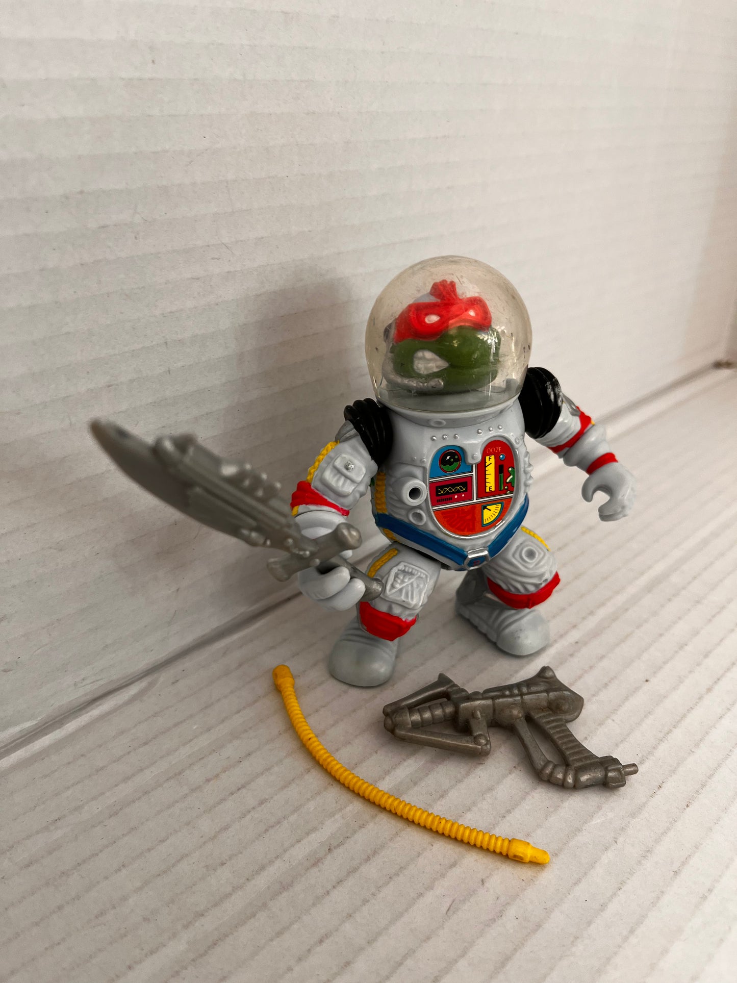 Vtg TMNT Disguised Turtles RAPH THE SPACE CADET 100% COMPLETE #3