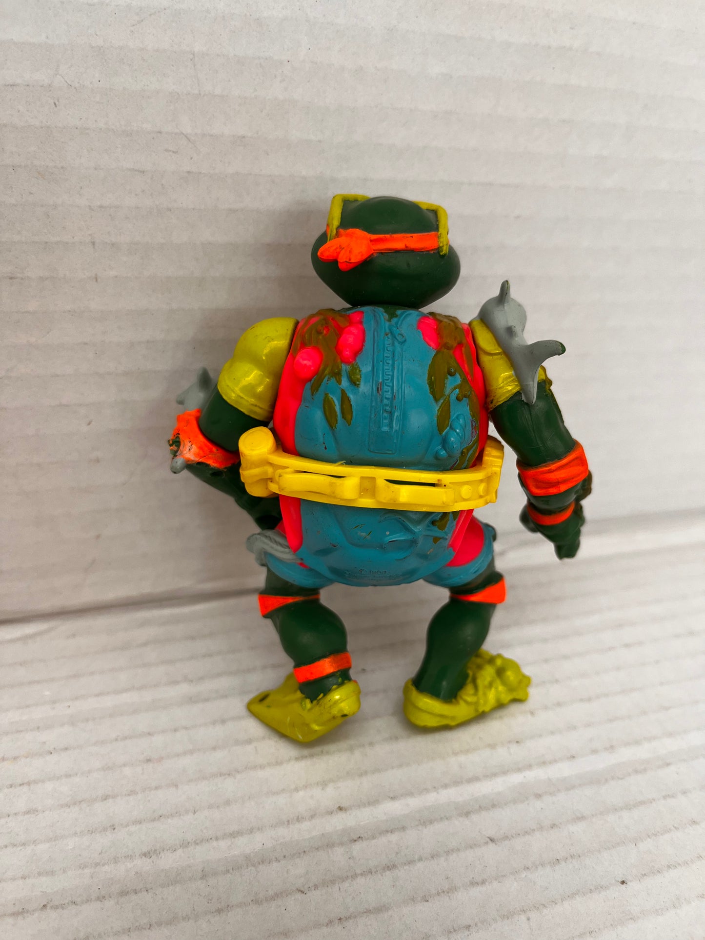 Playmates Teenage Mutant Ninja Turtles Mike Sewer Surfer Vintage Action Figure