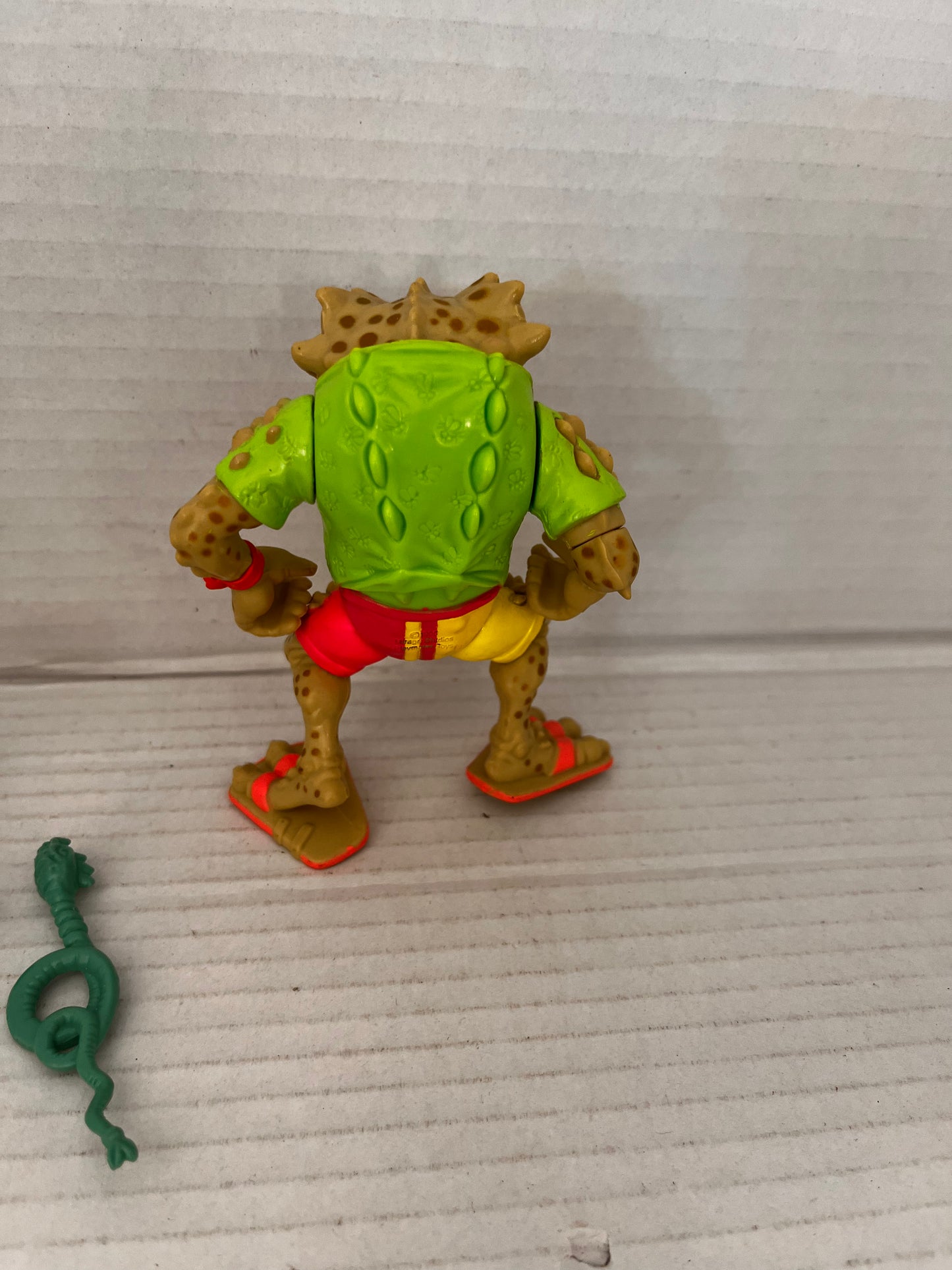 Vintage Teenage Mutant Ninja Turtles TMNT NAPOLEON BONAFROG Complete 1990 - #1