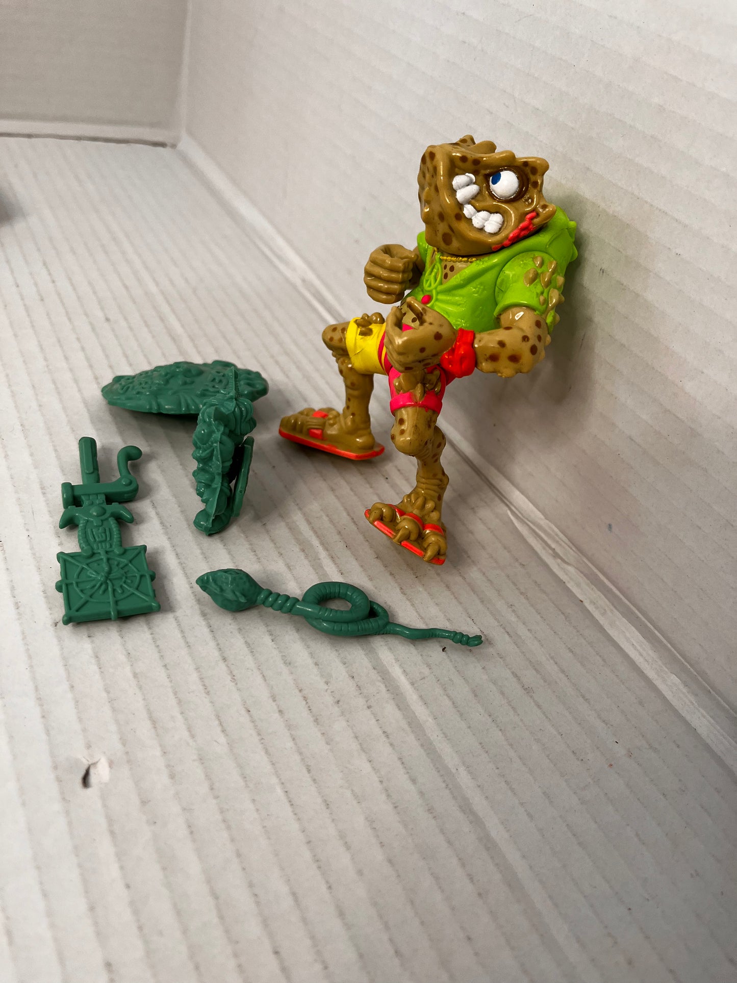 Vintage Teenage Mutant Ninja Turtles TMNT NAPOLEON BONAFROG Complete 1990 - #2