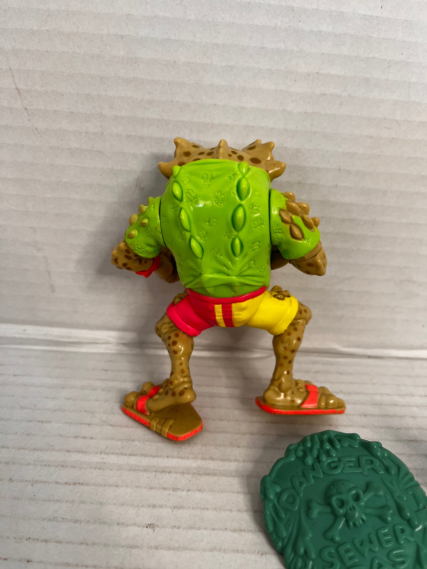 Vintage Teenage Mutant Ninja Turtles TMNT NAPOLEON BONAFROG Complete 1990 - #2