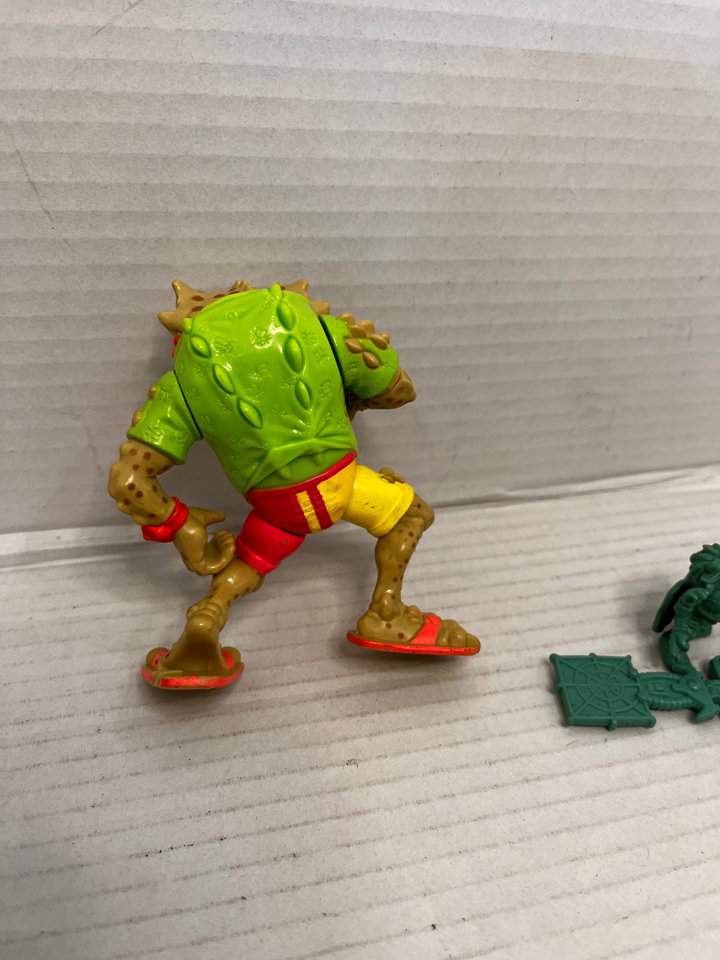 Vintage Teenage Mutant Ninja Turtles TMNT NAPOLEON BONAFROG Complete 1990 - #4