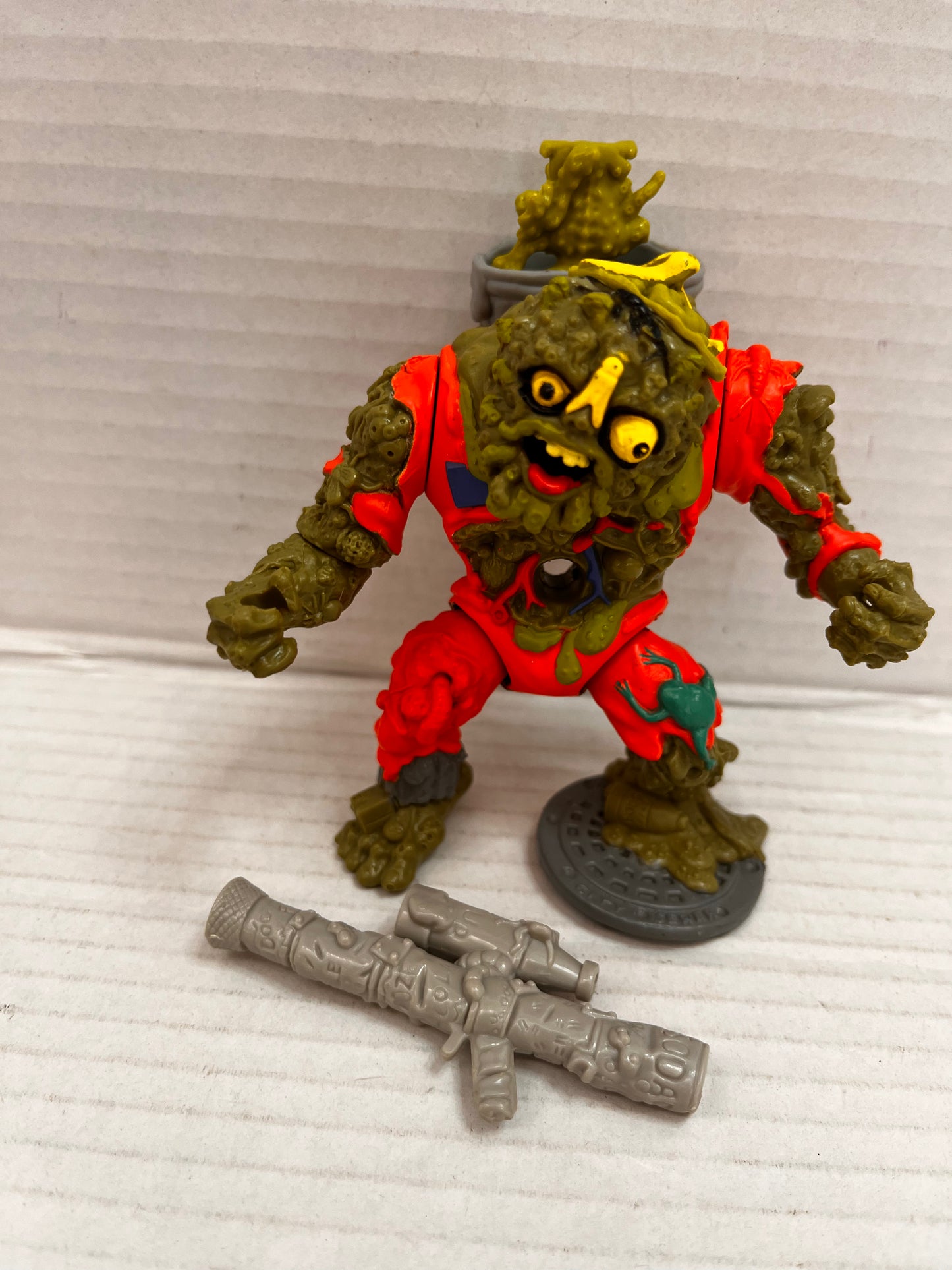 1990 Muckman & Joe Eyeball TMNT Teenage Mutant Ninja Turtles 100% Complete - #1