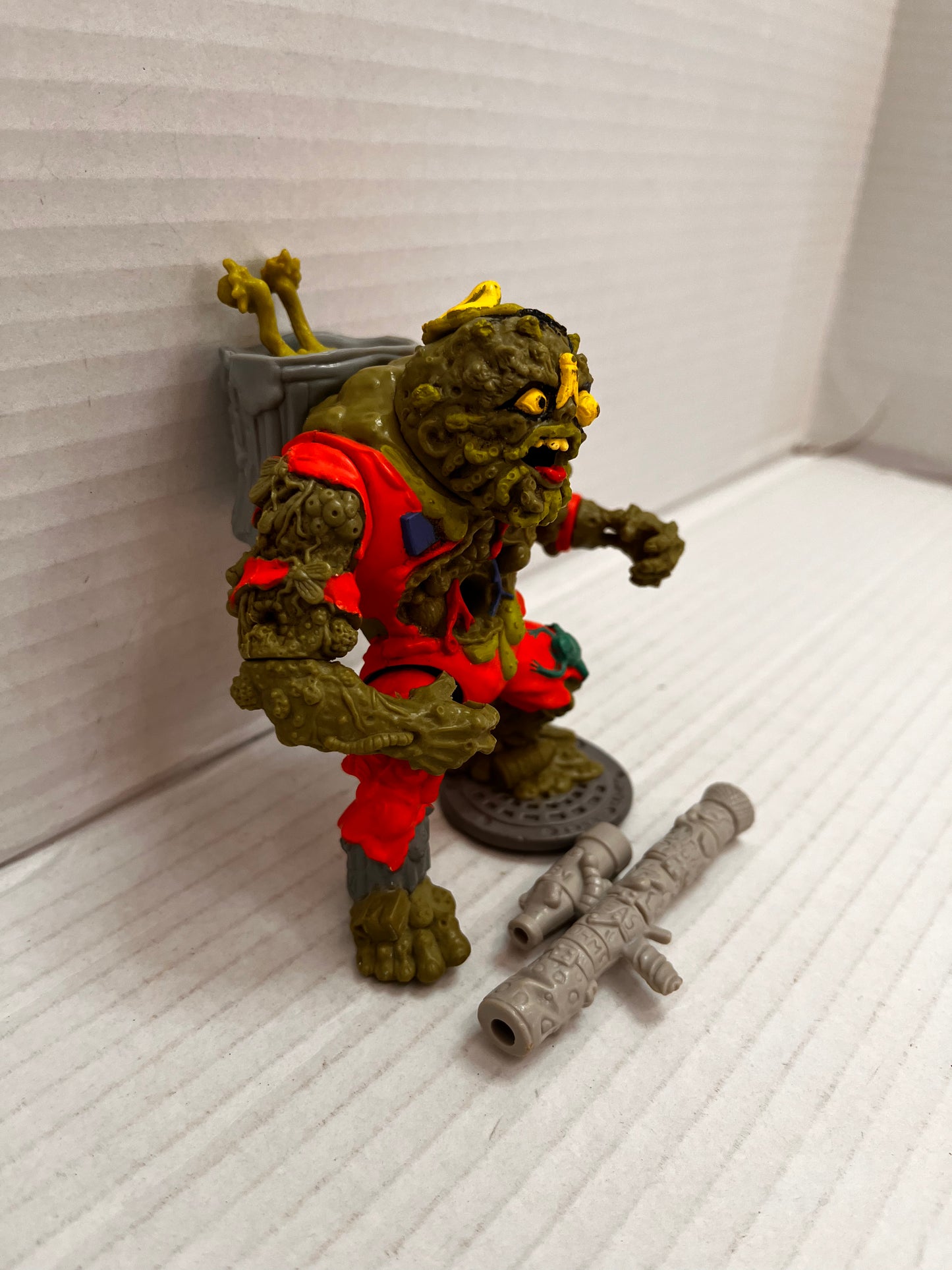 1990 Muckman & Joe Eyeball TMNT Teenage Mutant Ninja Turtles 100% Complete - #2