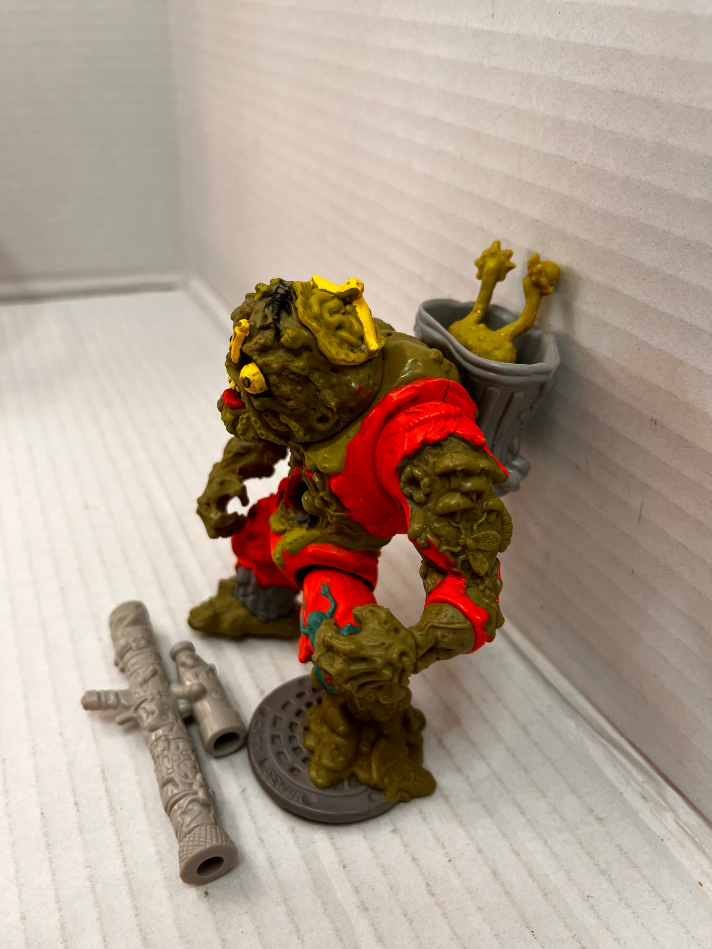 1990 Muckman & Joe Eyeball TMNT Teenage Mutant Ninja Turtles 100% Complete - #2