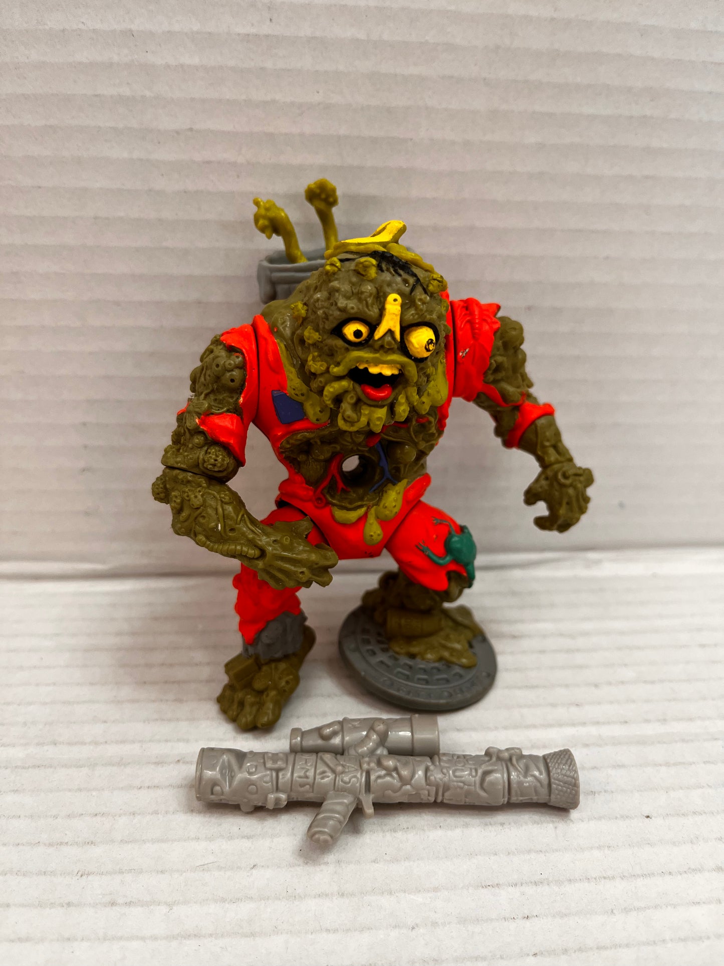 1990 Muckman & Joe Eyeball TMNT Teenage Mutant Ninja Turtles 100% Complete - #3