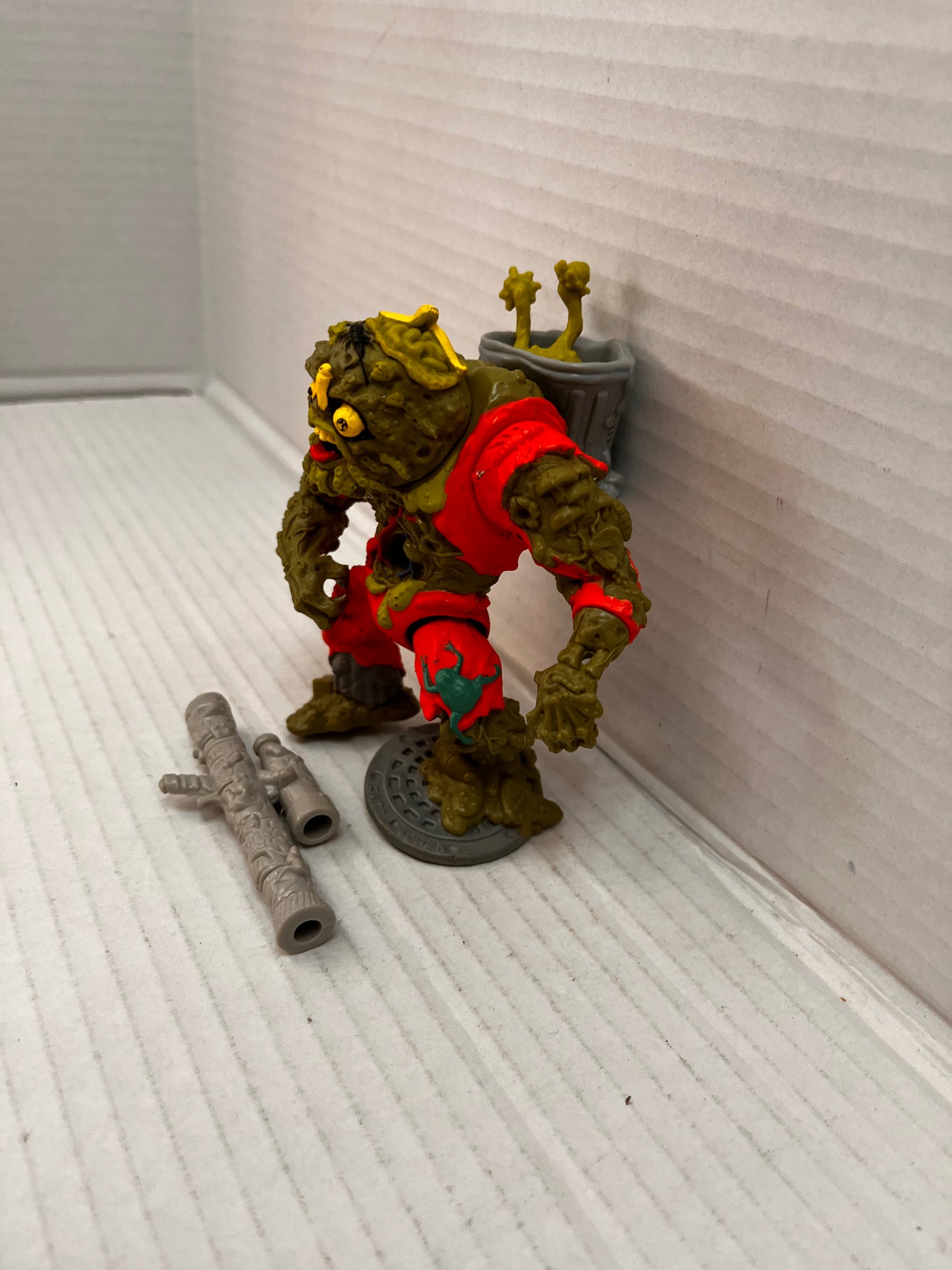 1990 Muckman & Joe Eyeball TMNT Teenage Mutant Ninja Turtles 100% Complete - #3