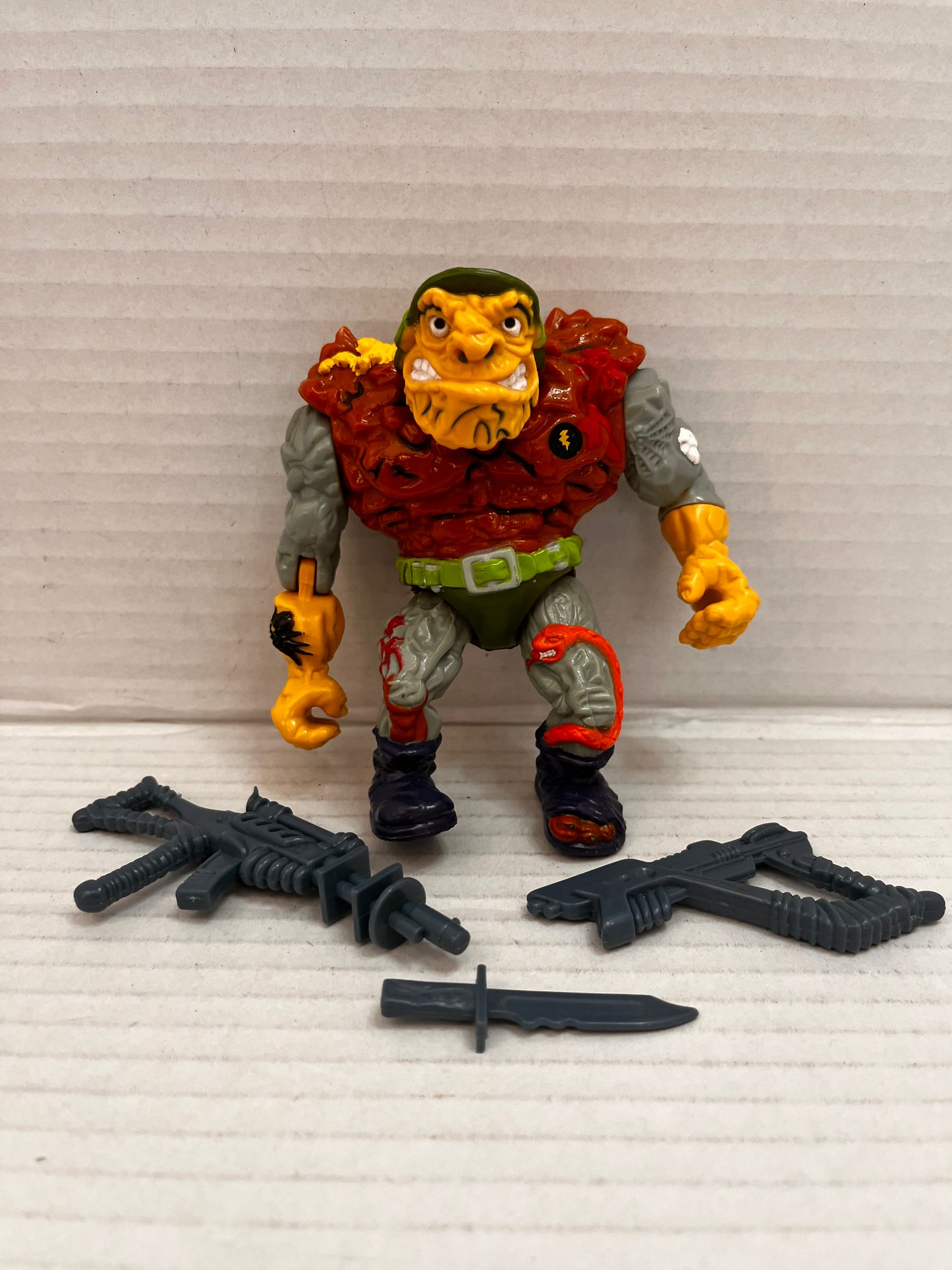 1989 General Traag TMNT Teenage Mutant Ninja Turtles 100% Complete Figure
