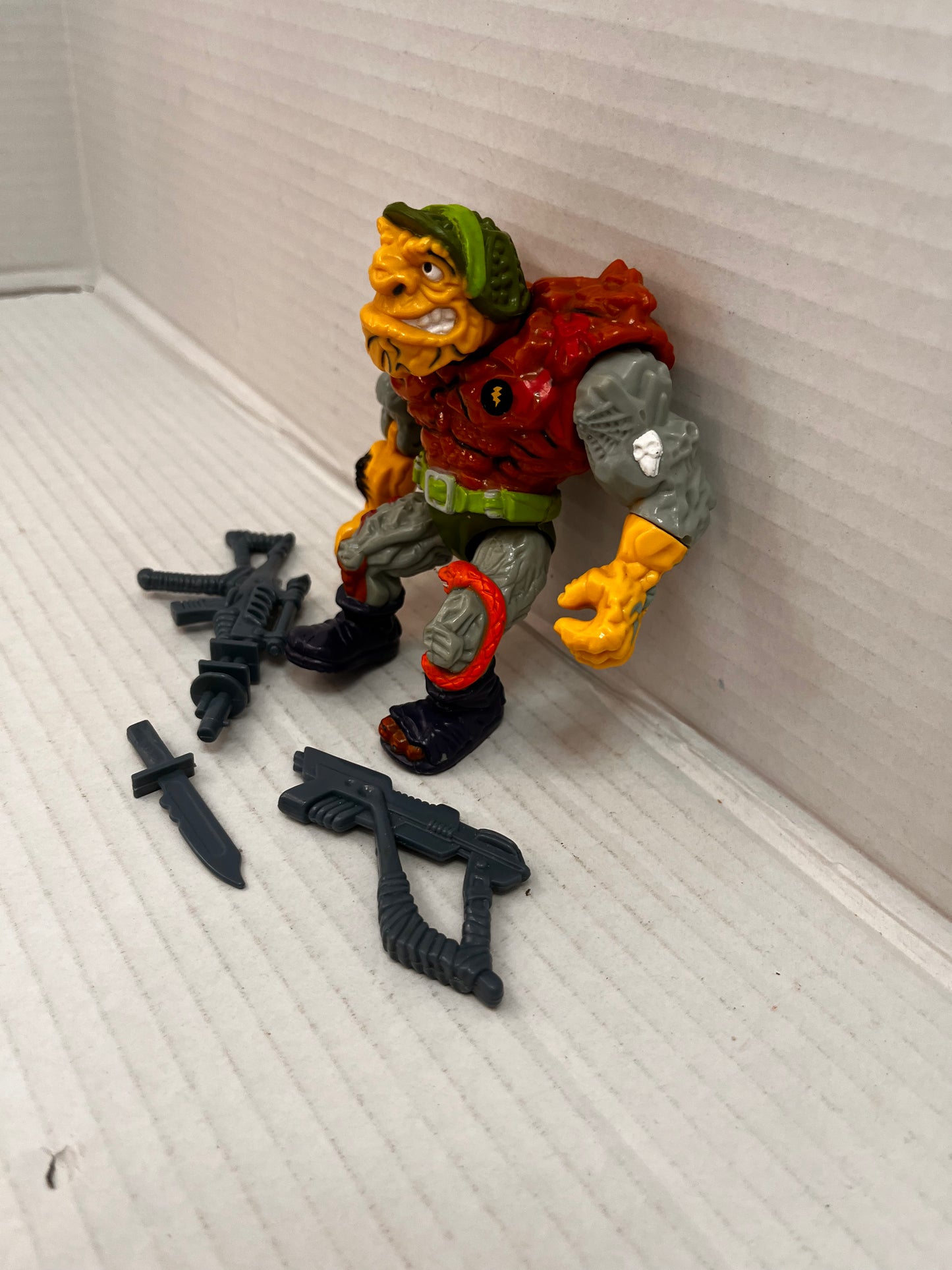 1989 General Traag TMNT Teenage Mutant Ninja Turtles 100% Complete Figure