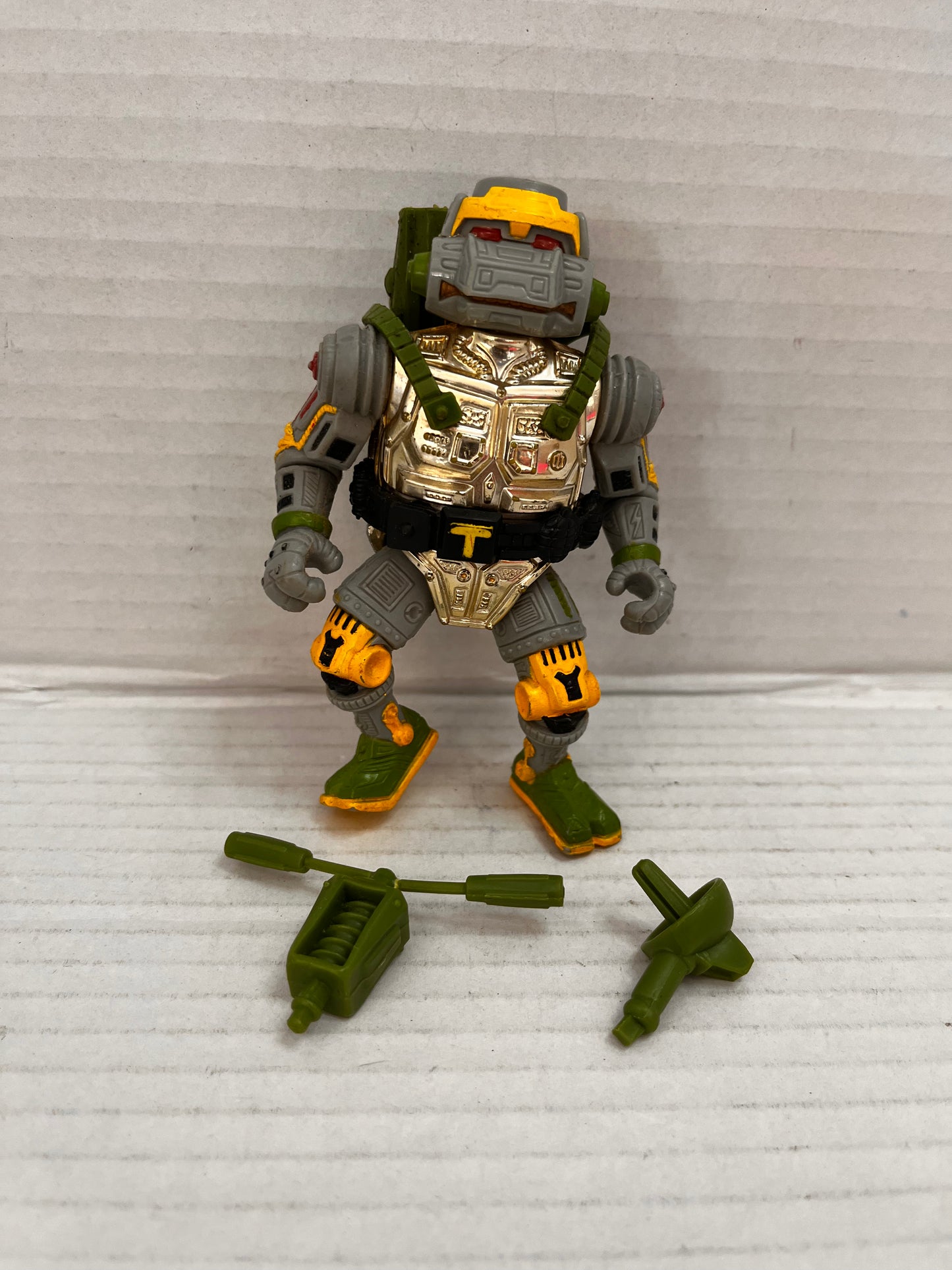Vintage 1989 TMNT Teenage Mutant Ninja Turtles Metalhead Action Figure Comp - #1