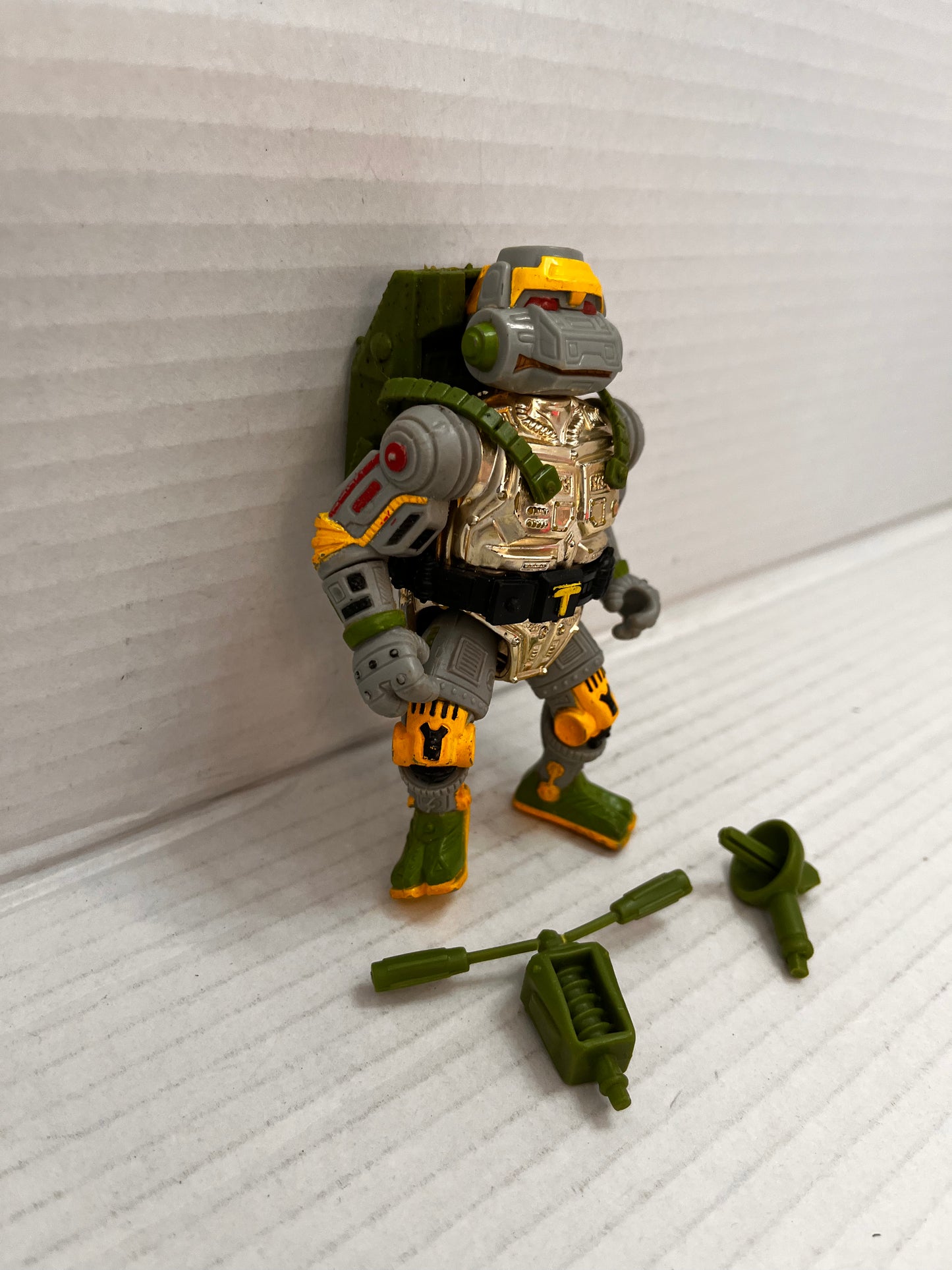 Vintage 1989 TMNT Teenage Mutant Ninja Turtles Metalhead Action Figure Comp - #1