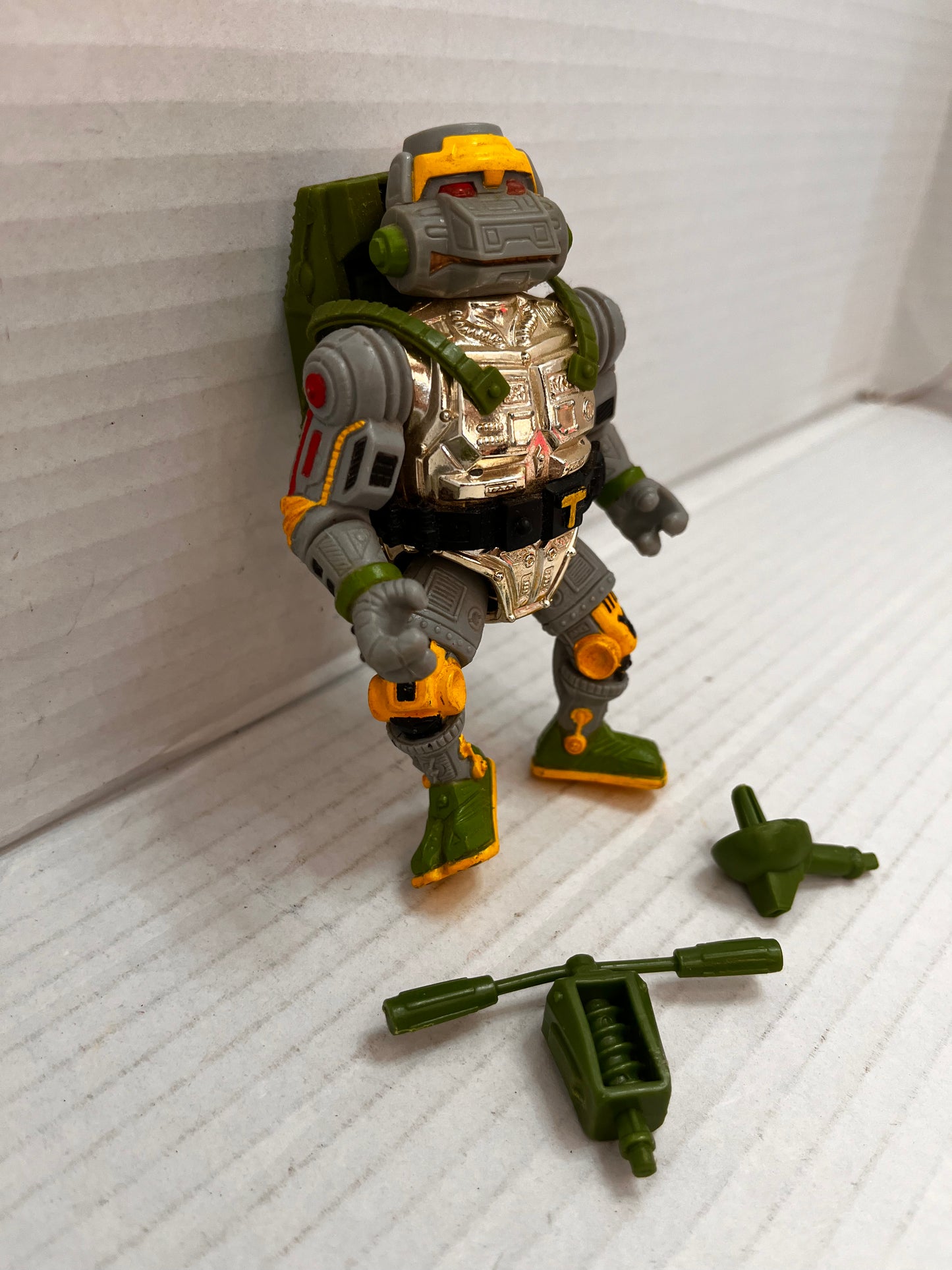 Vintage 1989 TMNT Teenage Mutant Ninja Turtles Metalhead Action Figure Comp - #2