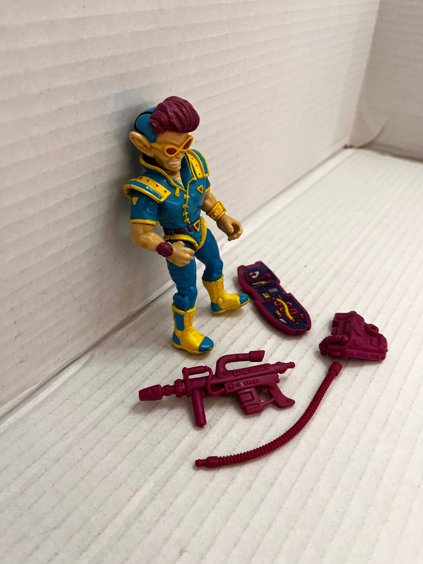 Vintage 1991 TMNT Teenage Mutant Ninja Turtles Zak The Neutrino Figure Complete