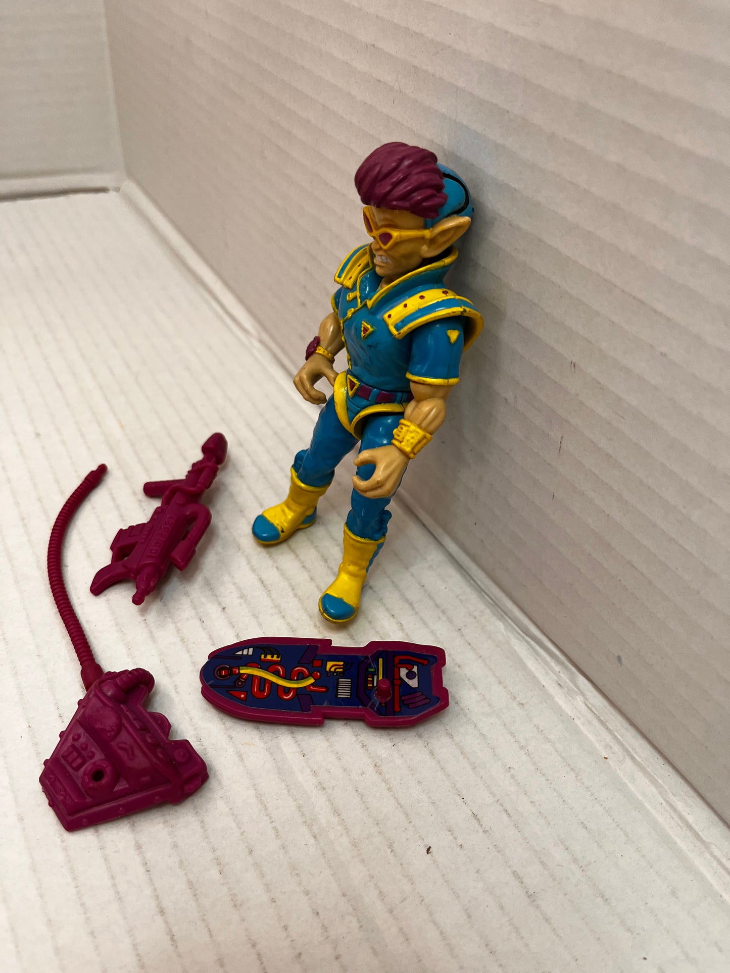 Vintage 1991 TMNT Teenage Mutant Ninja Turtles Zak The Neutrino Figure Complete