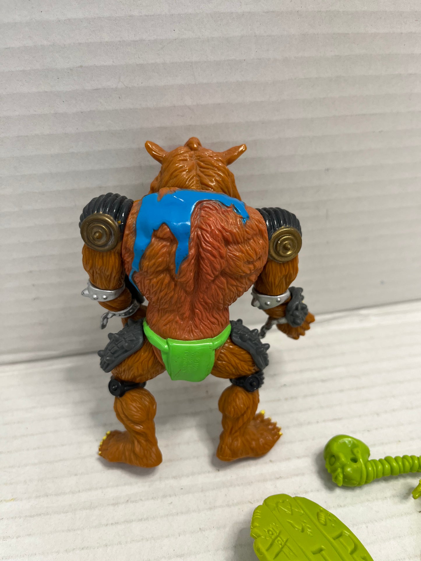 Rahzar 100% Complete Teenage Mutant Ninja Turtles TMNT Playmates 1991 Vintage