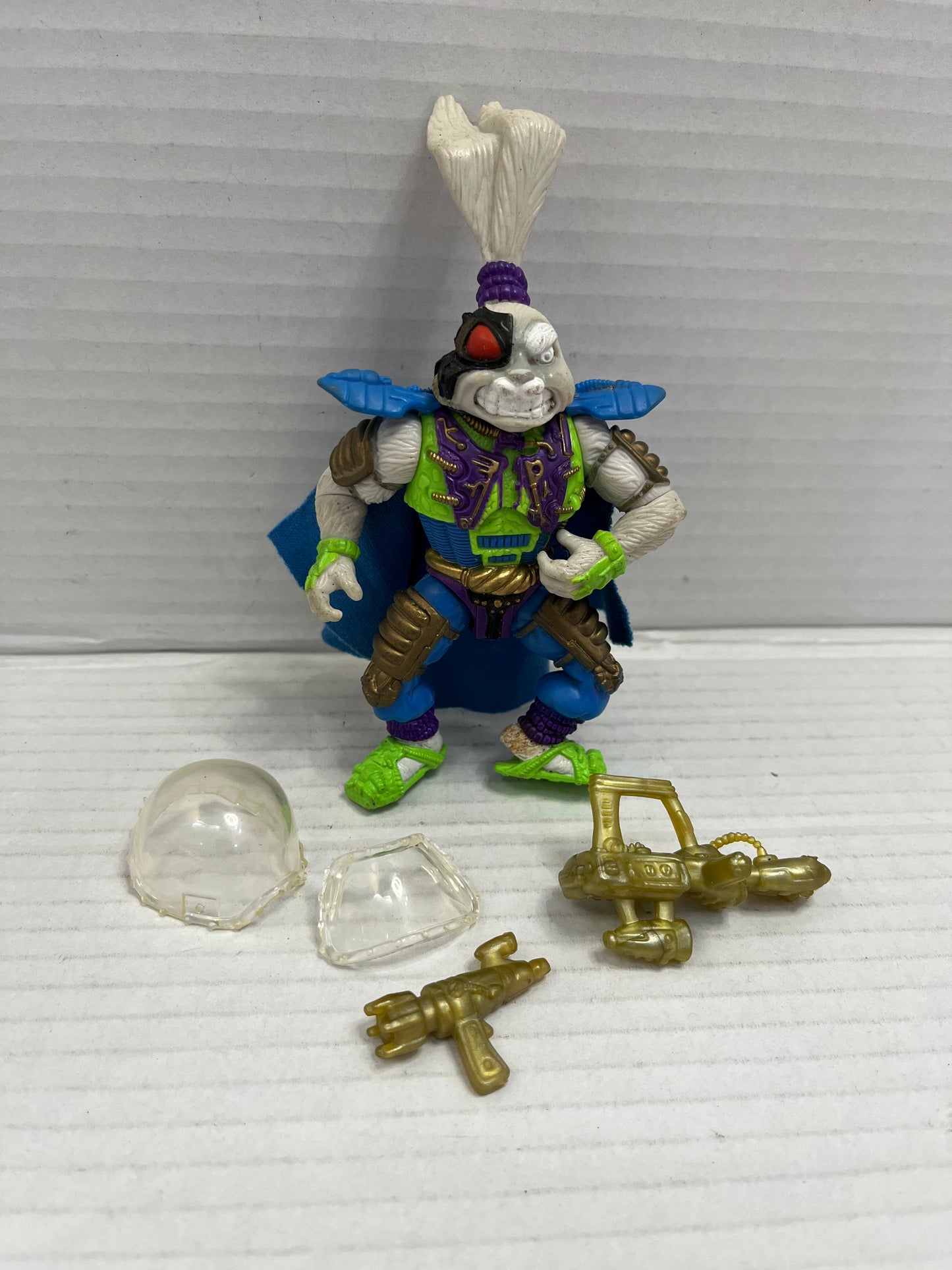 Vintage 1991 TMNT Ninja Turtles Space Usagi Complete