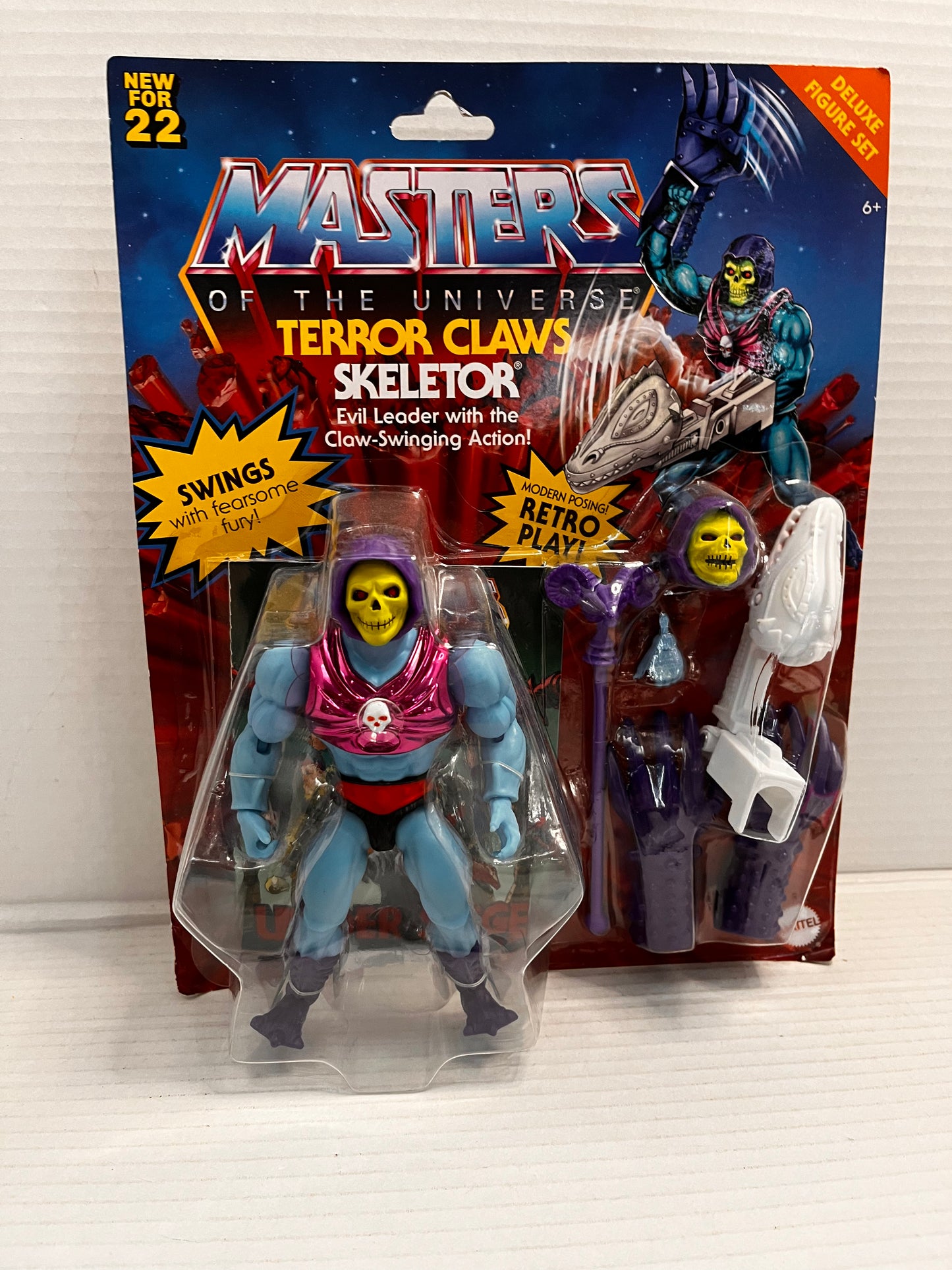 Mattel Masters of the Universe Origins TERROR CLAWS SKELETOR Figure MOTU MOC