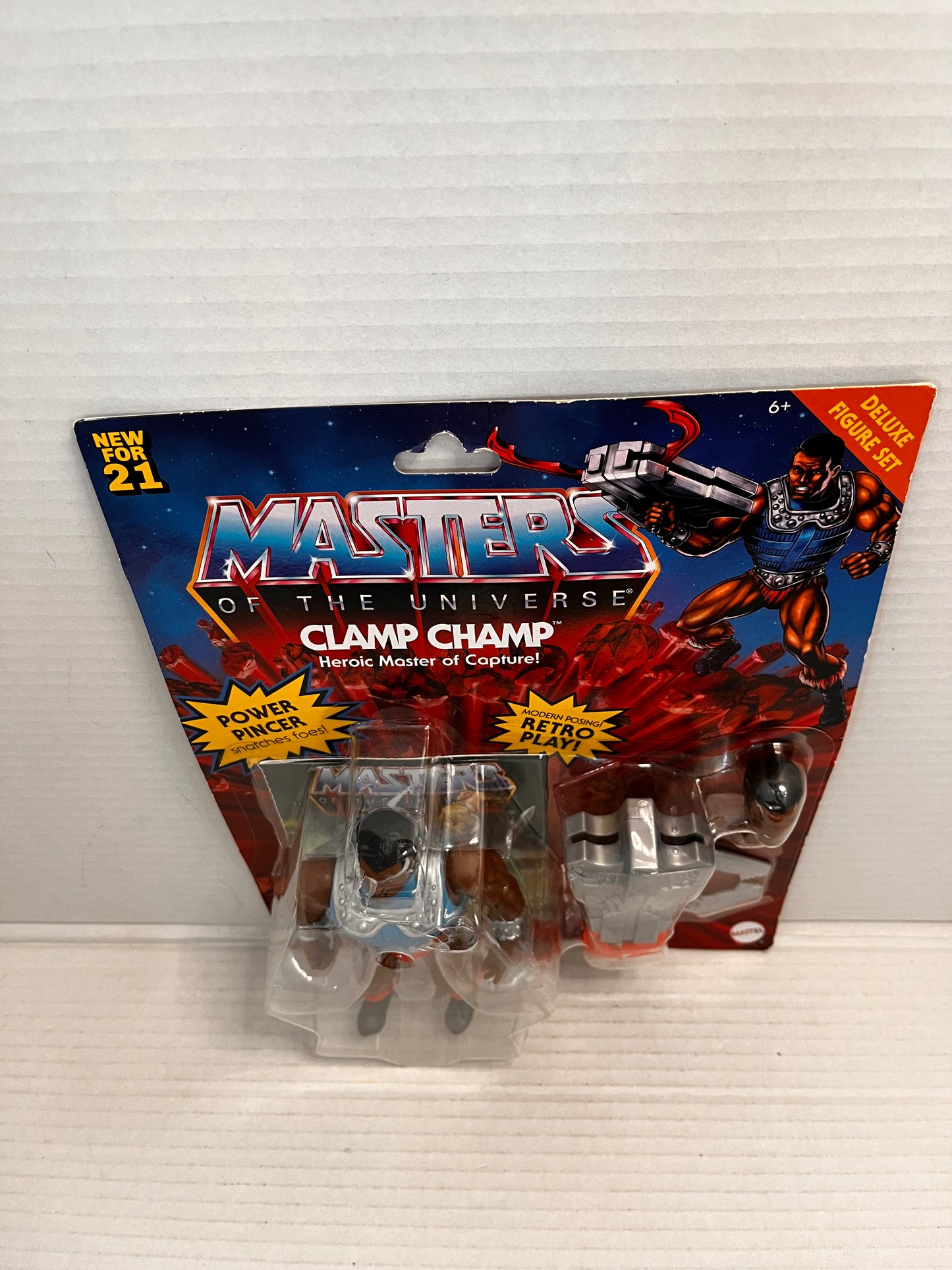 Masters of the Universe Origins Clamp Champ Deluxe Figure - Damaged Pkg