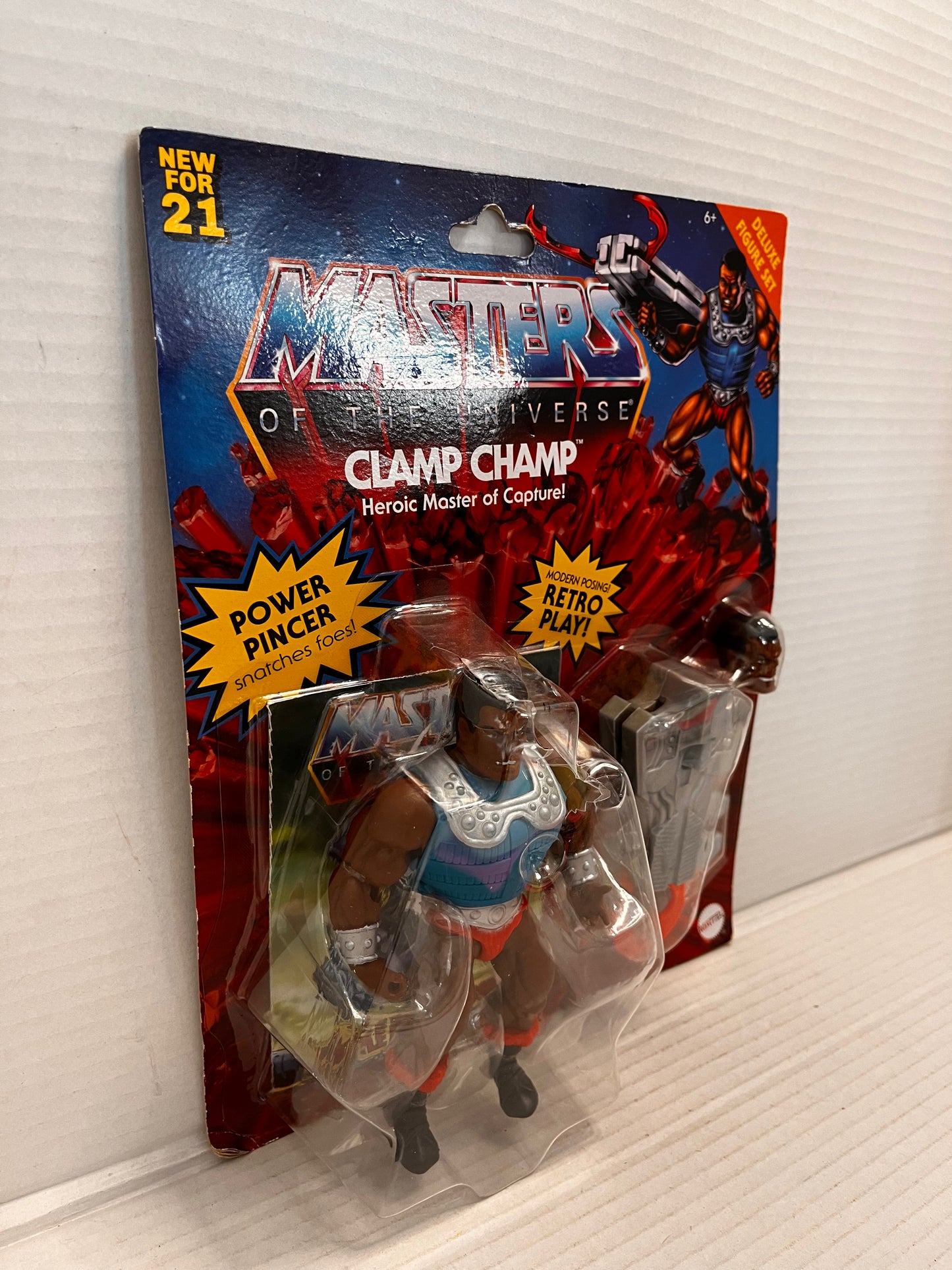 Masters of the Universe Origins Clamp Champ Deluxe Figure - Damaged Pkg