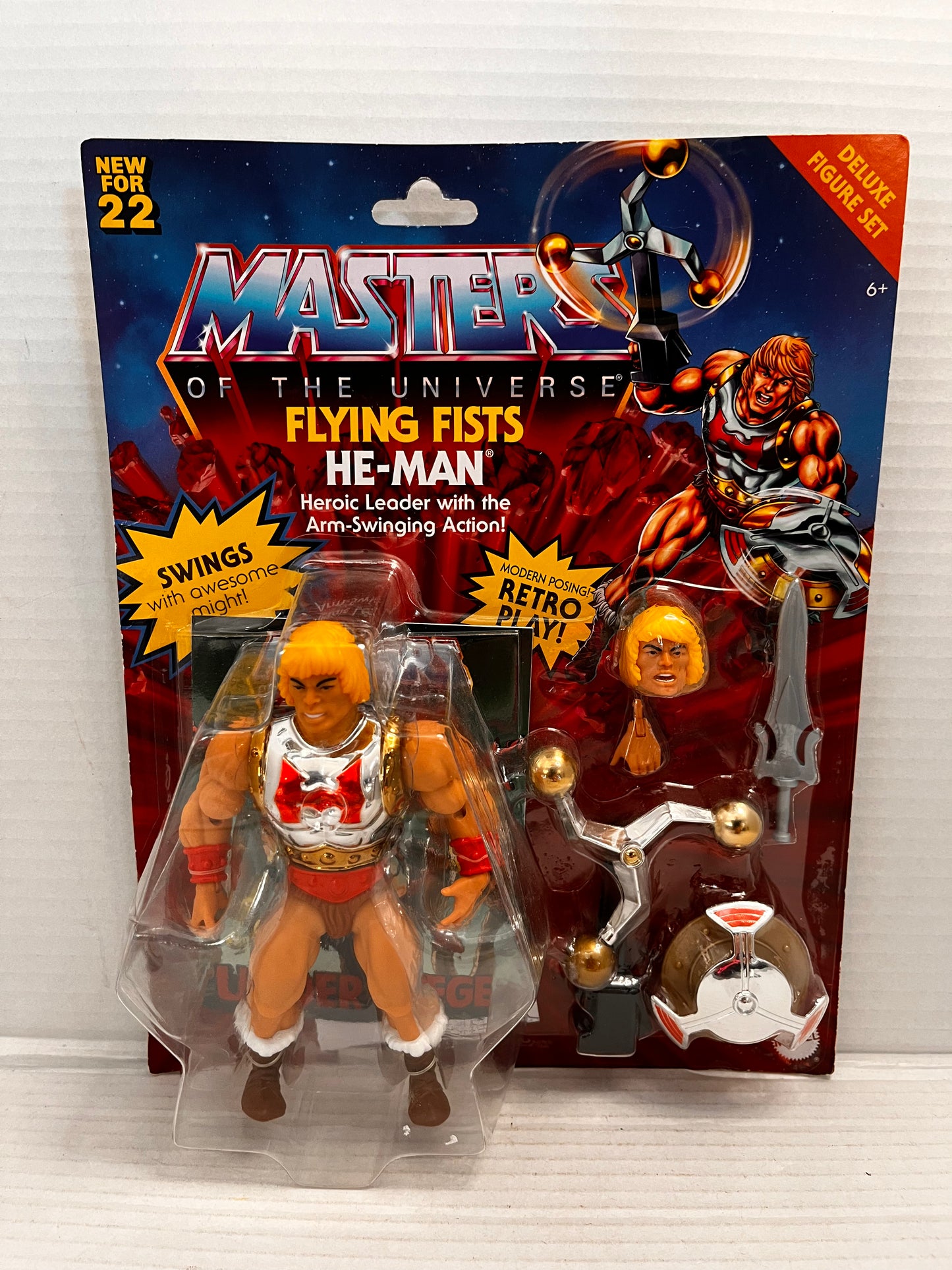MOTU Flying Fists He-Man Masters of the Universe - New