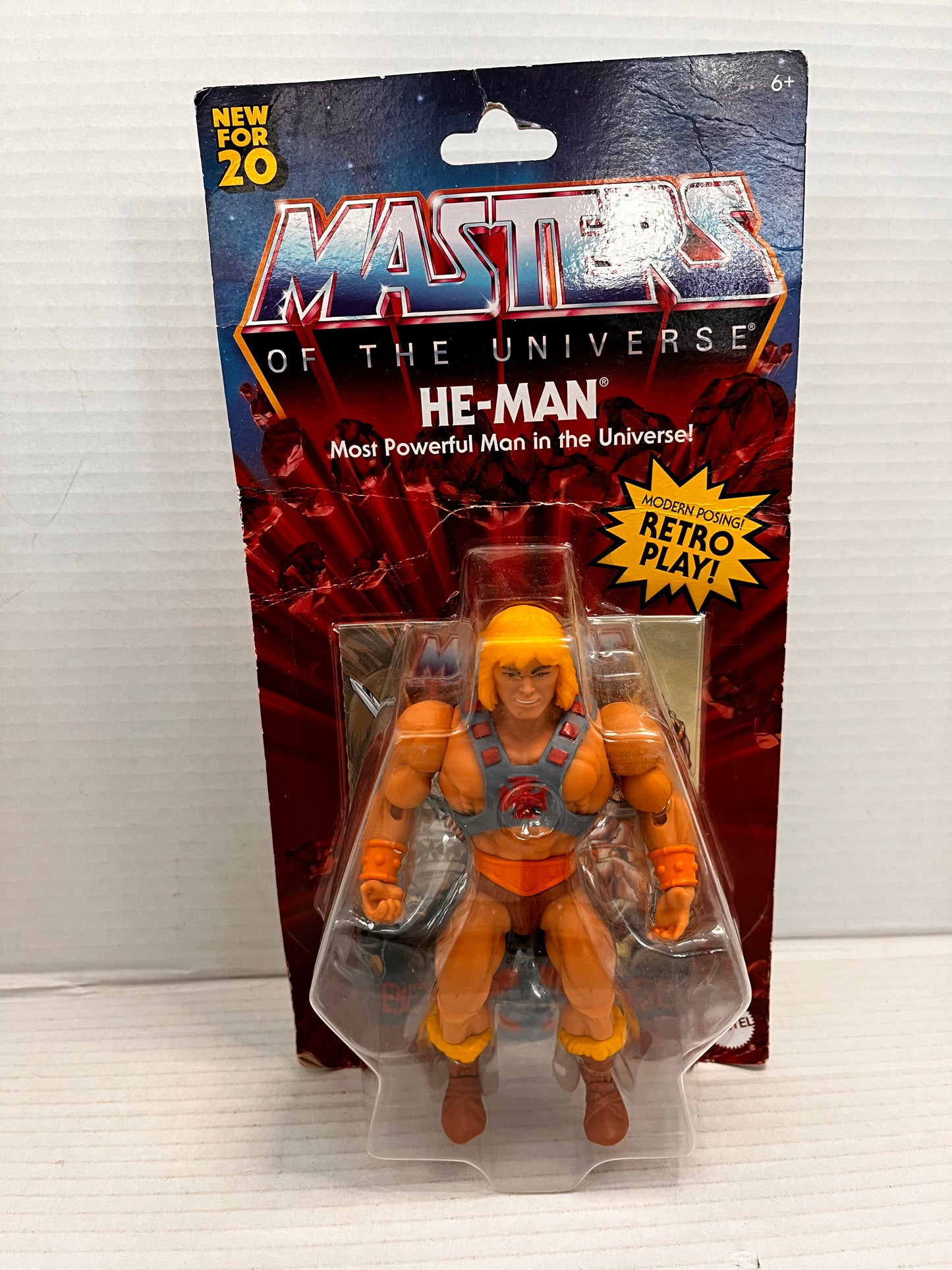Masters of the Universe Origins He-Man Action Figure - Bent Pkg