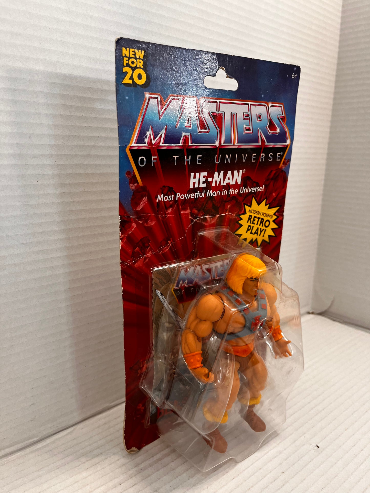 Masters of the Universe Origins He-Man Action Figure - Bent Pkg