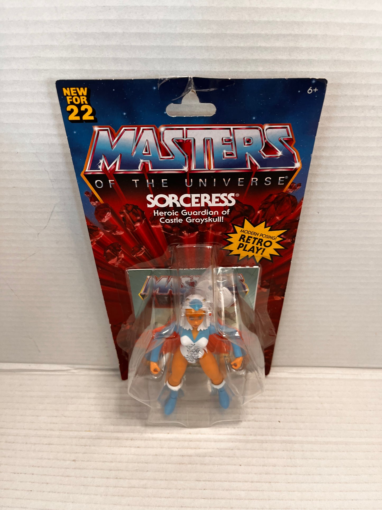 MOTU SORCERESS Action Figure Mattel 2021 - Damaged Pkg