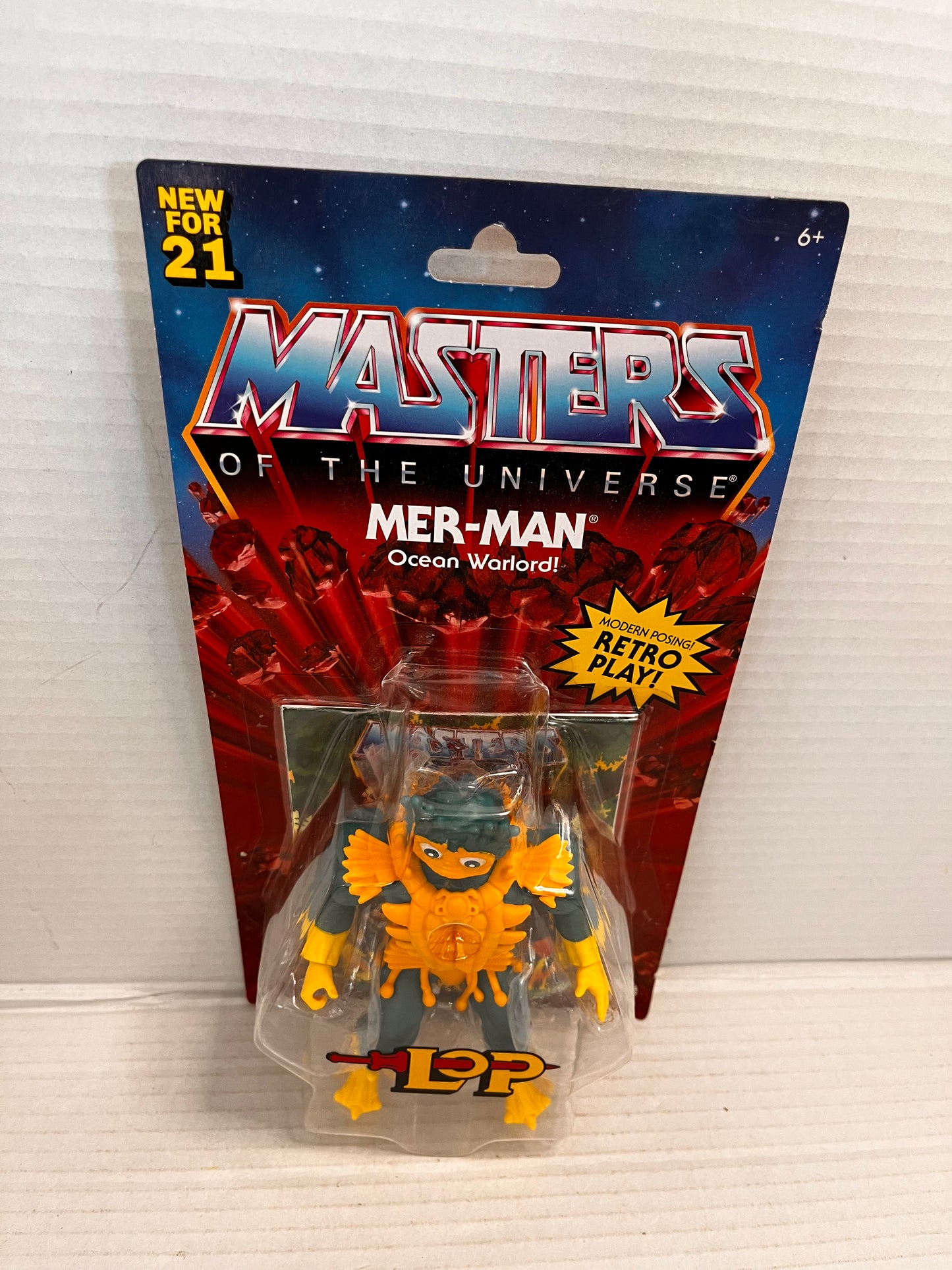 Mattel Mer-Man Masters Of The Universe Action Figure