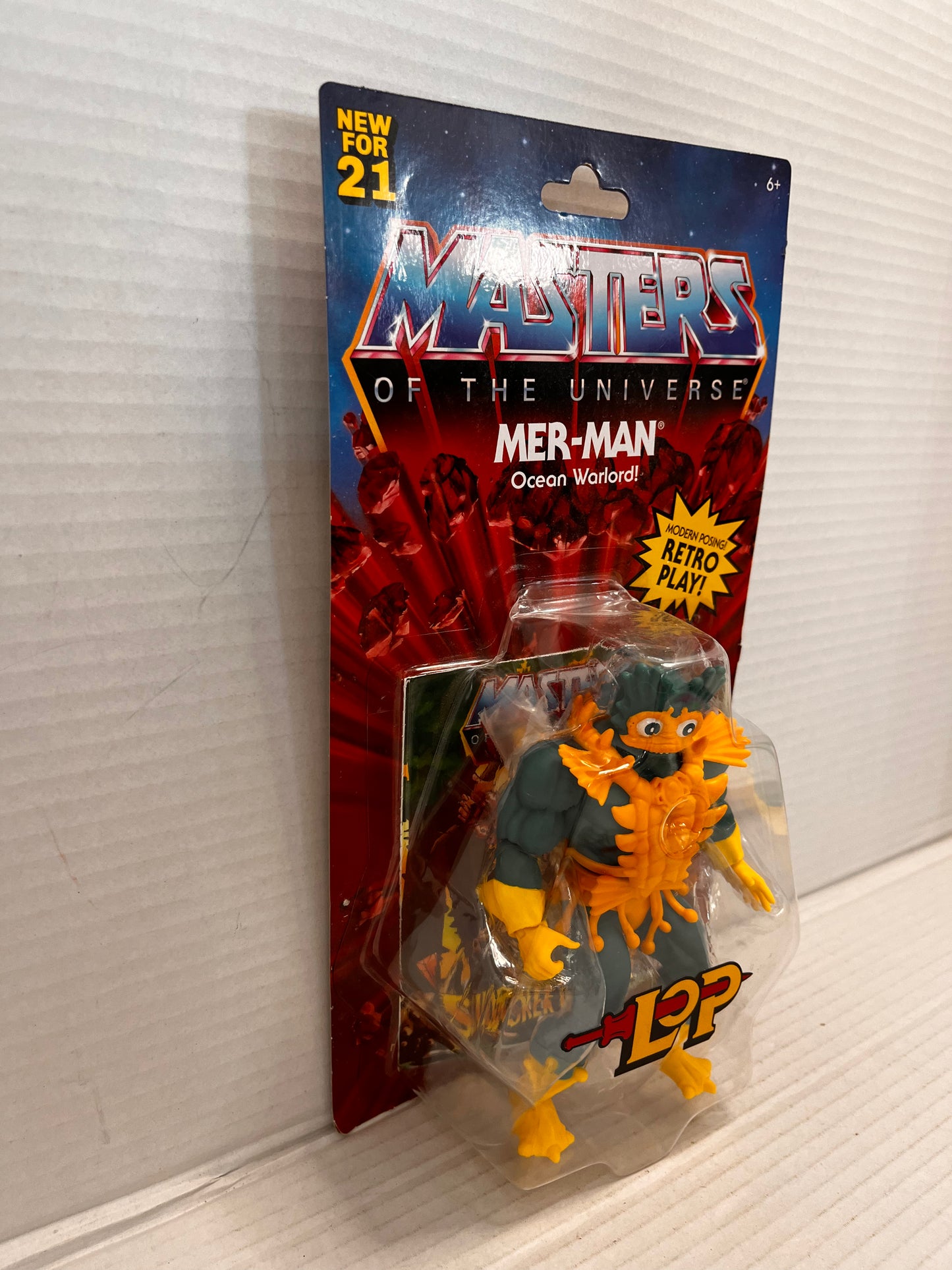 Mattel Mer-Man Masters Of The Universe Action Figure