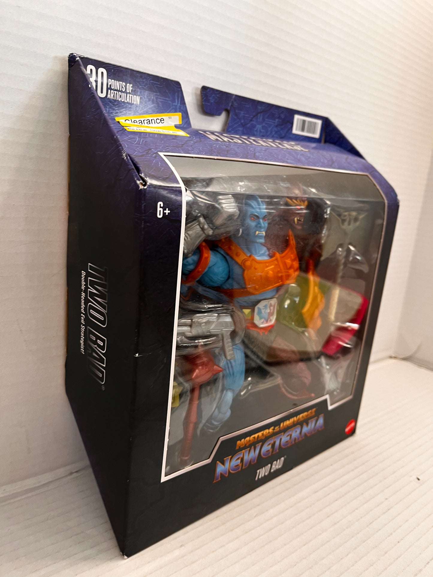 Mattel Masterverse He-Man Masters of the Universe New Eternia Two Bad