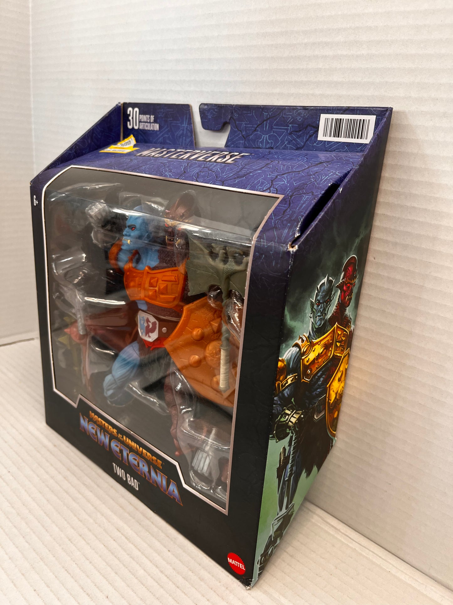 Mattel Masterverse He-Man Masters of the Universe New Eternia Two Bad