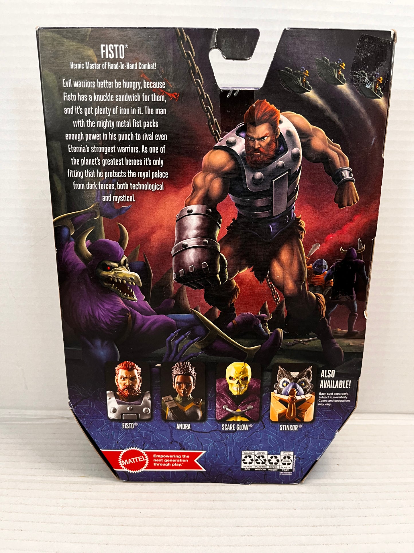 Masterverse Fisto Action Figure Masters of the Universe Revelation 7" MOTU NEW