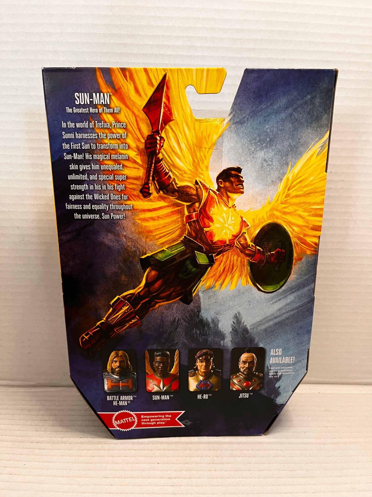 Mattel Masters Of The Universe Masterverse Sun-Man Action Figure MOTU