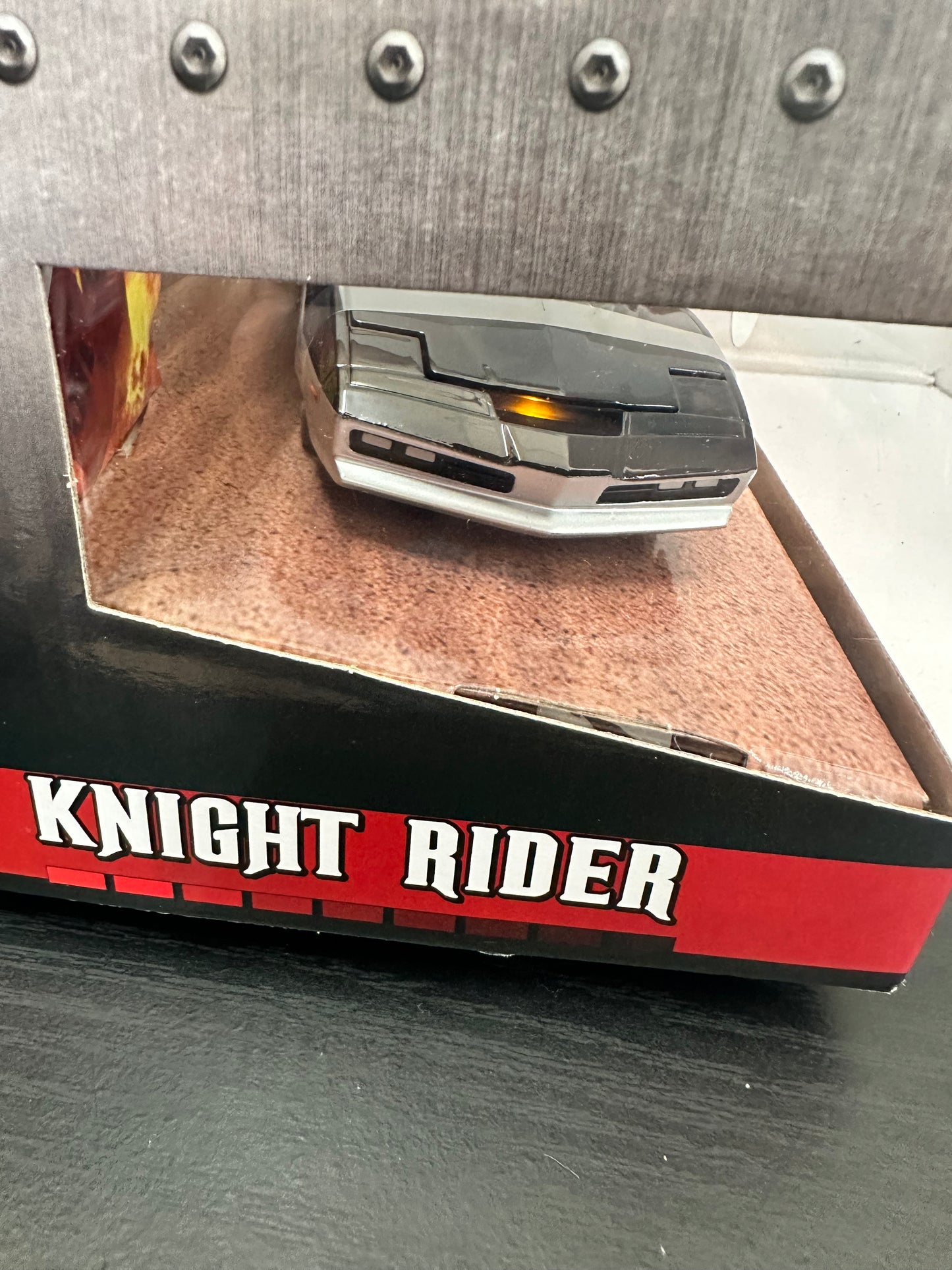 Jada Toys Hollywood Rides K.A.R.R. Knight Rider Toy Car - Black/Silver 1:24