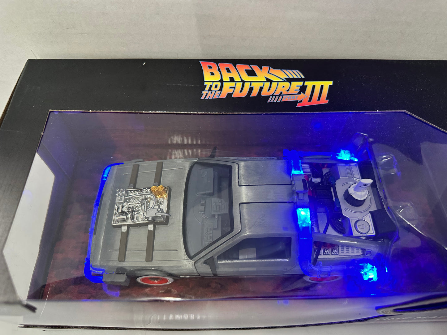 Jada Hollywood Rides: Back to the Future III Time Machine w/Light 1/24 Scale